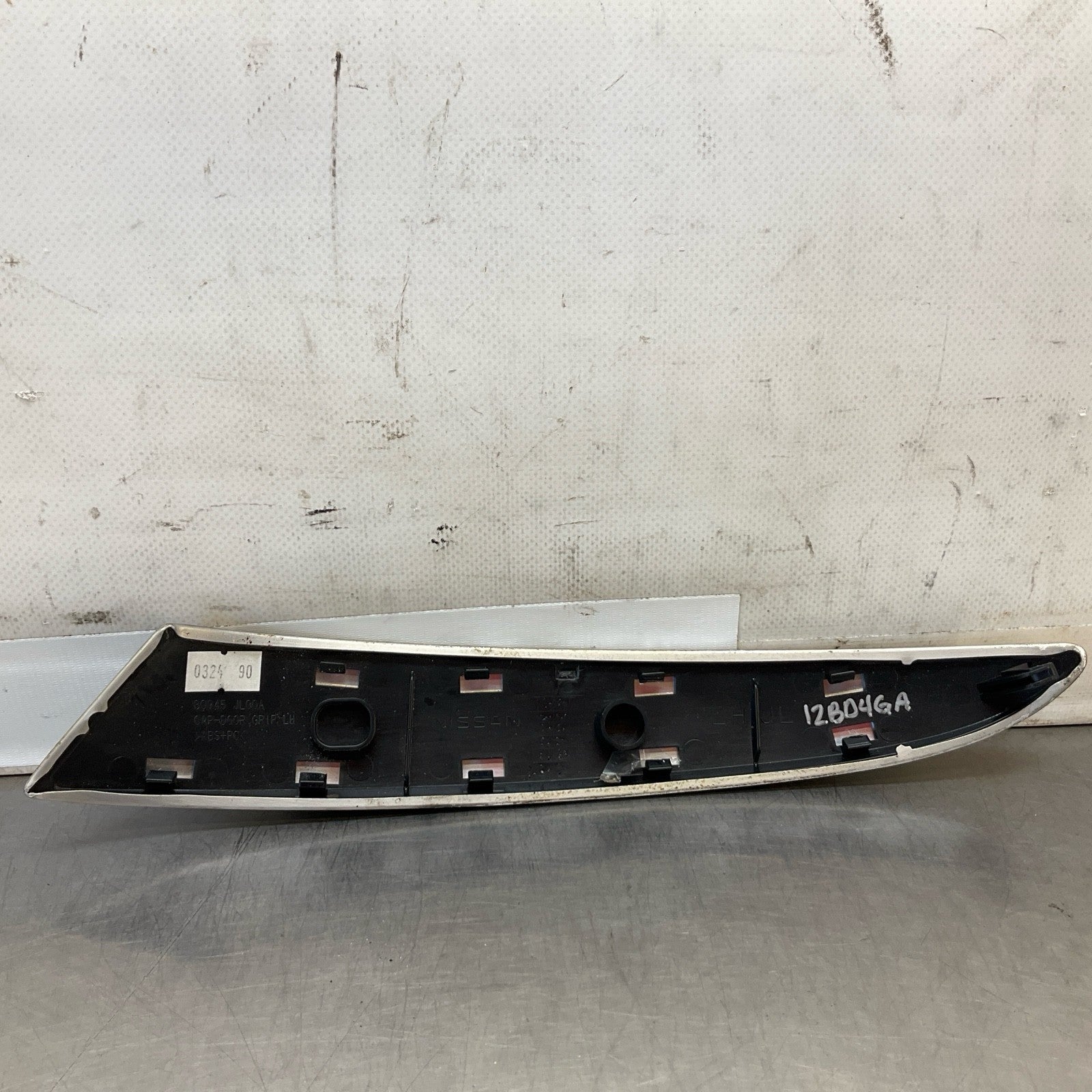 08-15 G37 Q60 Coupe Driver Door Panel Grab Handle Finisher Trim Oem 12Bd4Ga - On Point Parts Inc