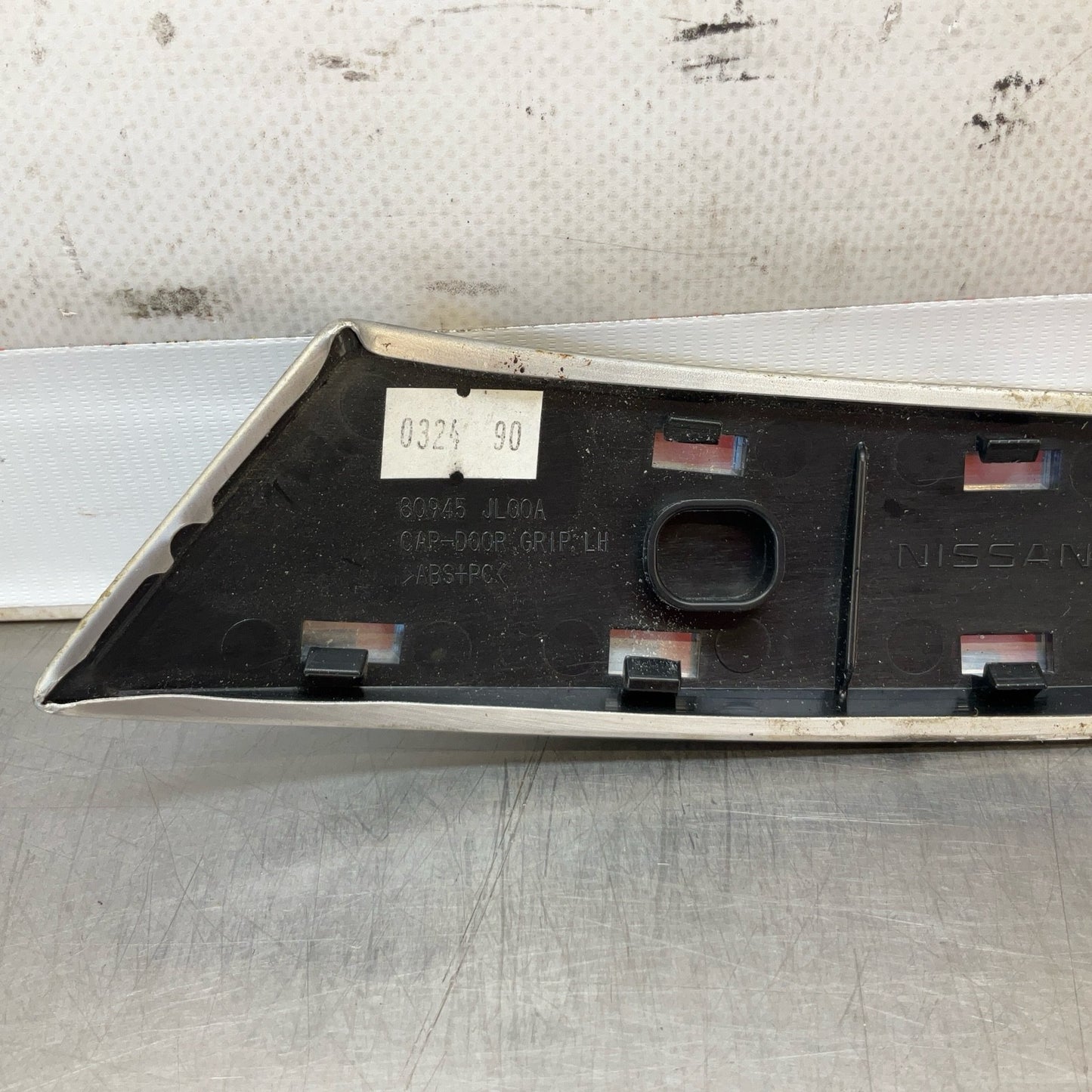 08-15 G37 Q60 Coupe Driver Door Panel Grab Handle Finisher Trim Oem 12Bd4Ga - On Point Parts Inc