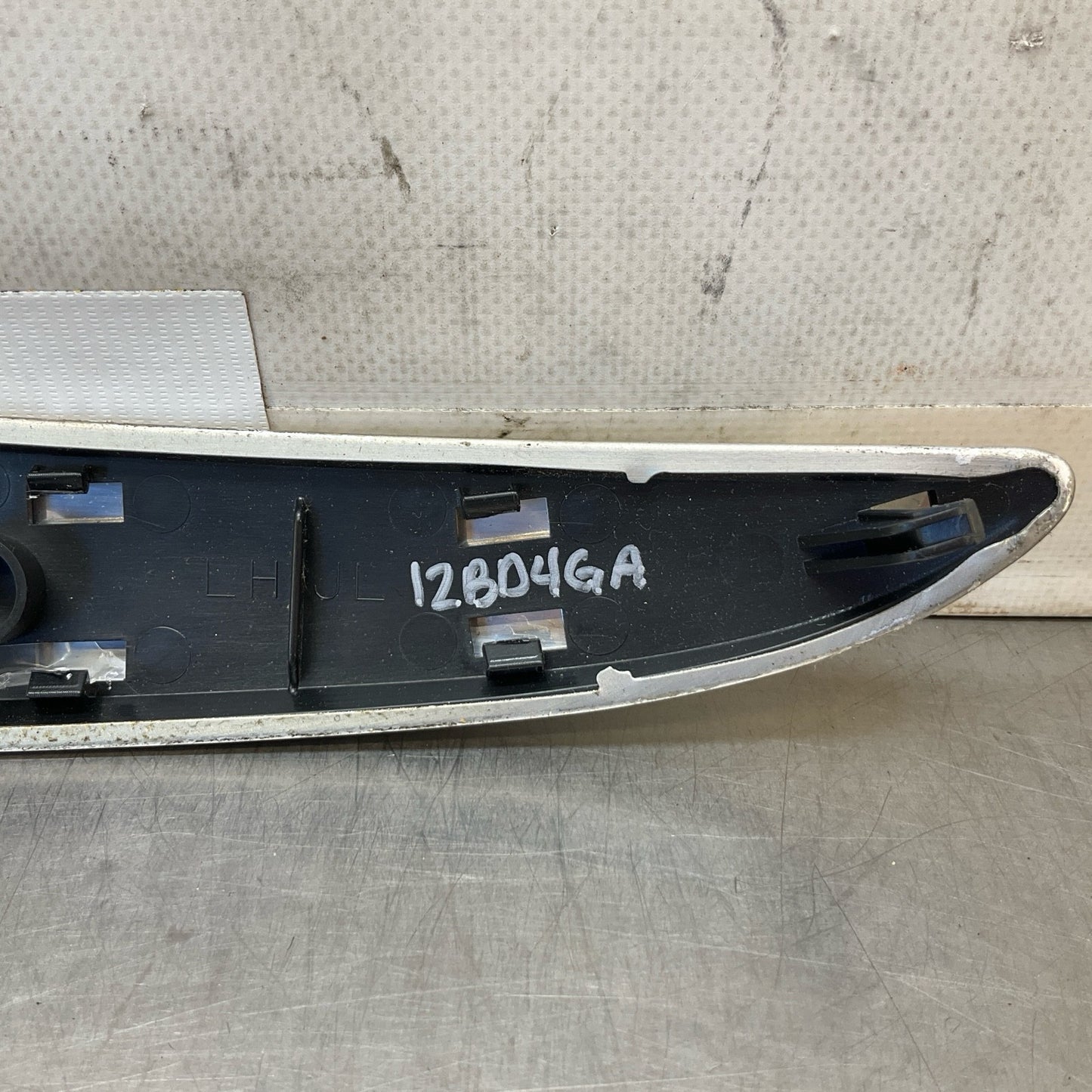 08-15 G37 Q60 Coupe Driver Door Panel Grab Handle Finisher Trim Oem 12Bd4Ga - On Point Parts Inc