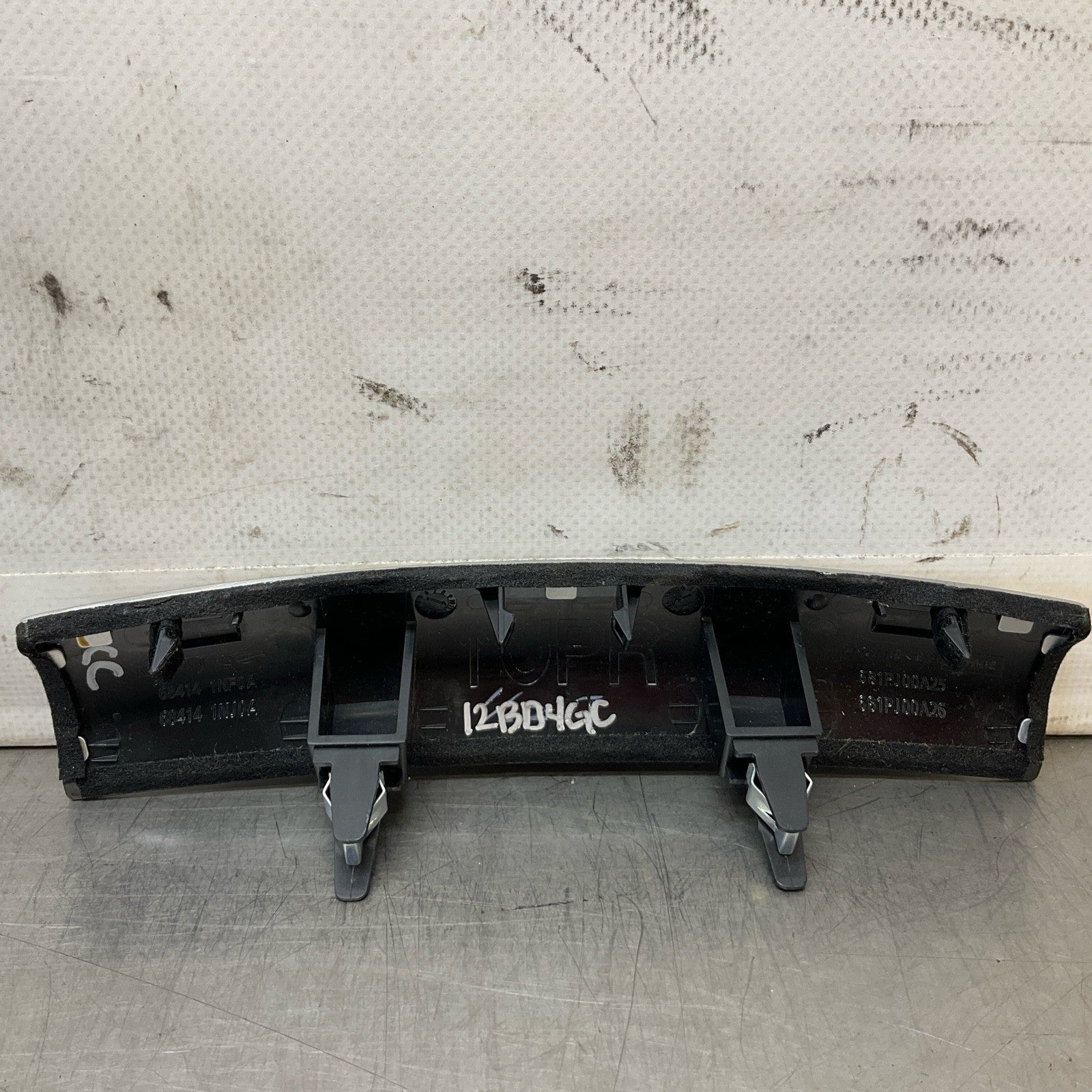 08-15 G37 Q60 Coupe Center Console Metal Trim 684141NJ0A Oem 12Bd4Gc - On Point Parts Inc