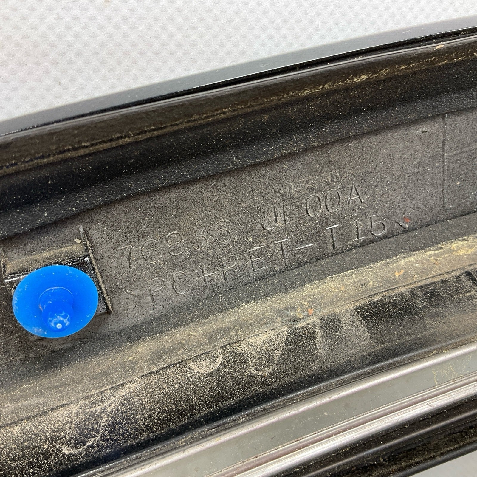 08-15 G37 Q60 Coupe Passenger Exterior A Pillar Trim 76836JU67A Oem 12Bd4G2 - On Point Parts Inc