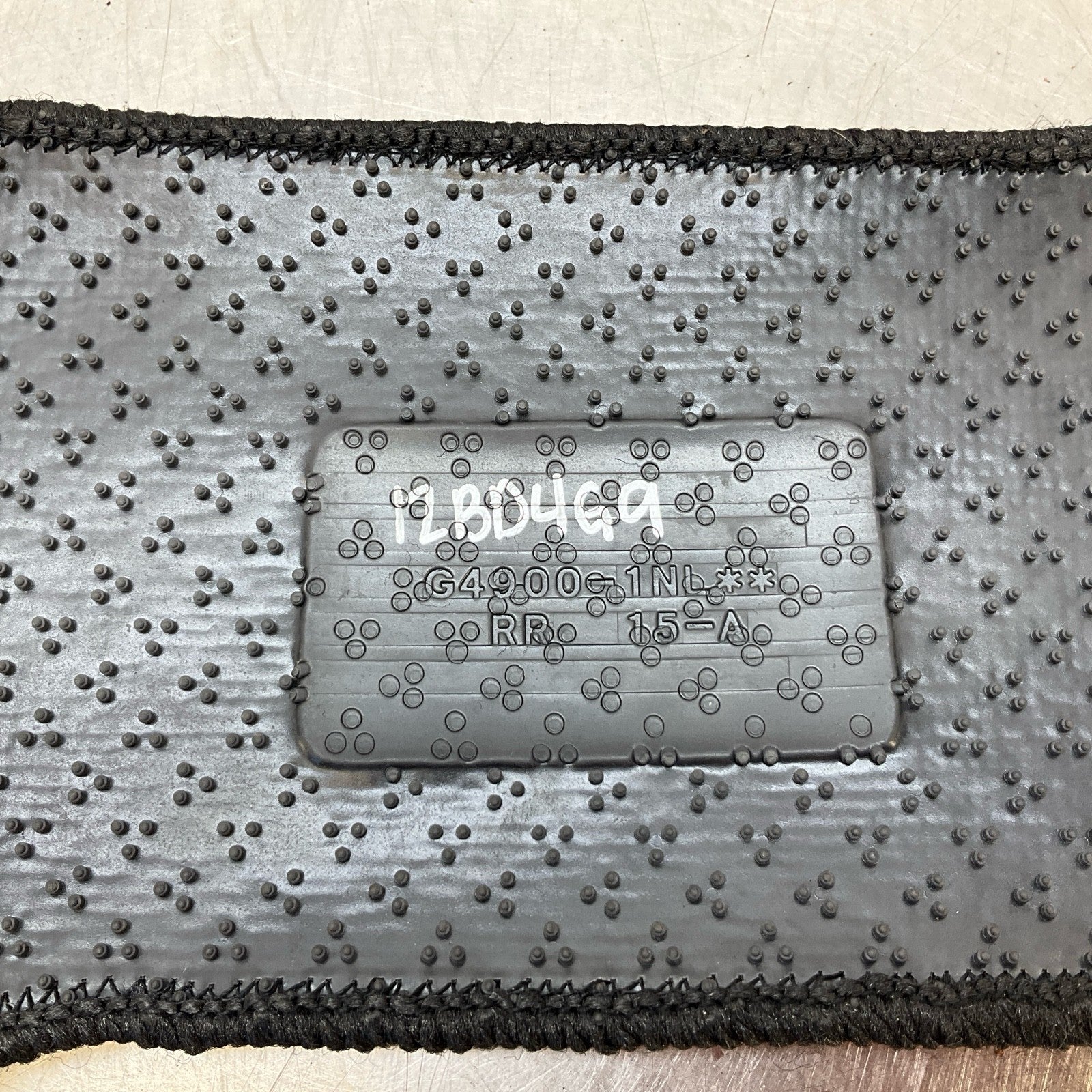 08-15 G37 Q60 Coupe Rear Carpet Floor Mat Oem 12Bd4G9 - On Point Parts Inc