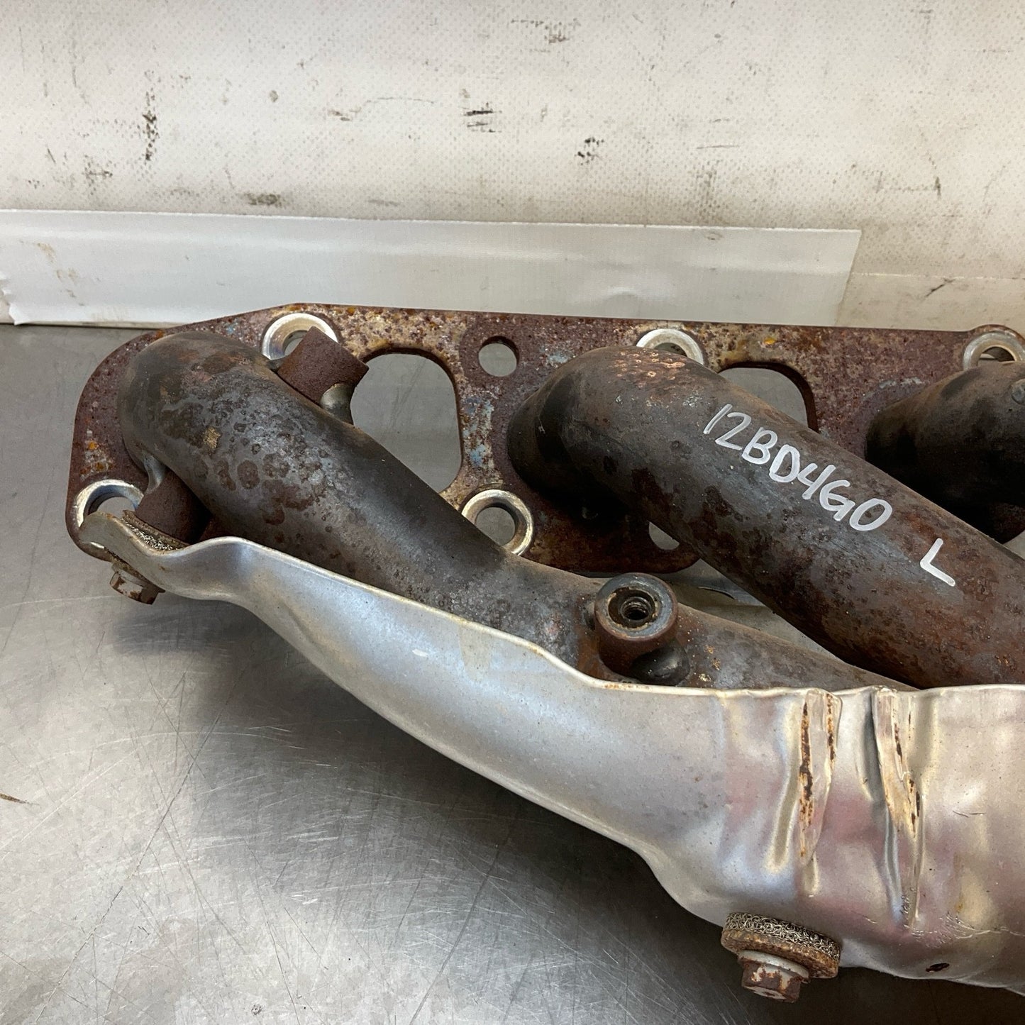 13-15 G37 Q50 Q60 Driver Vq37Vhr Exhaust Manifold Header 140D21PM0A Oem 12Bd4G0 - On Point Parts Inc