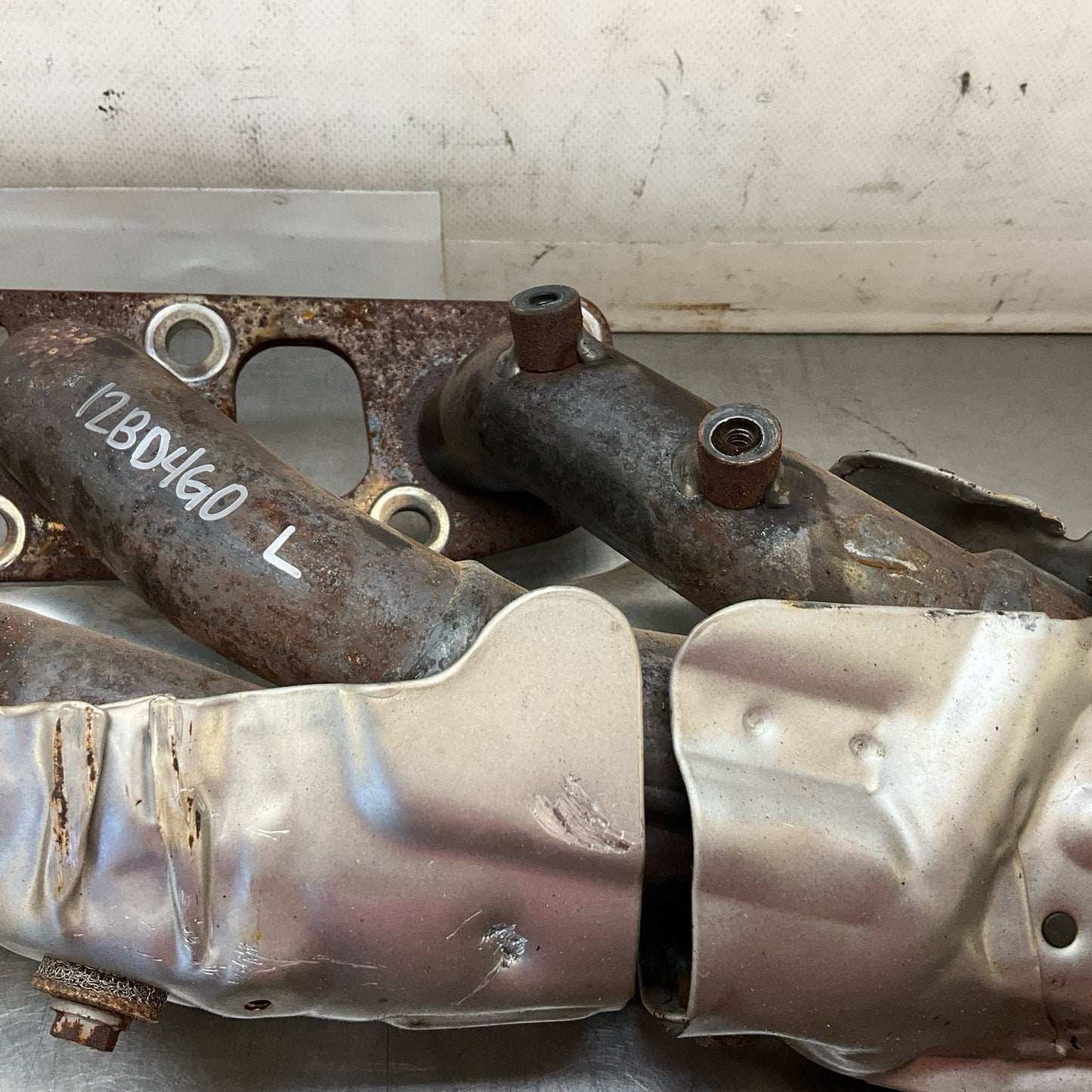 13-15 G37 Q50 Q60 Driver Vq37Vhr Exhaust Manifold Header 140D21PM0A Oem 12Bd4G0 - On Point Parts Inc