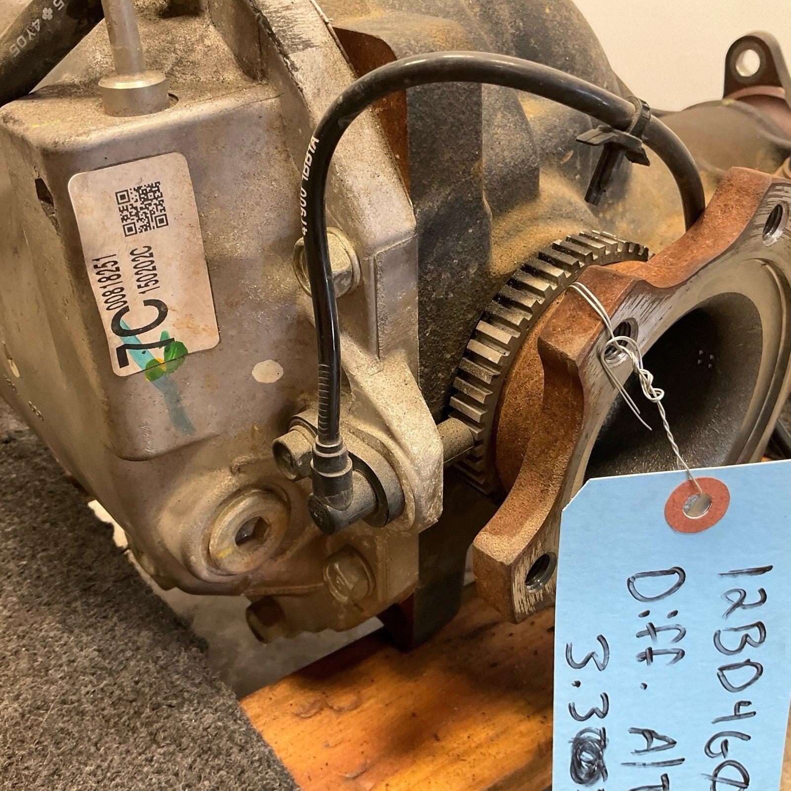 10-15 G37 Q60 Rear Vlsd Differential 3.357 A/T 38301EH38C Oem 12Bd4G0 - On Point Parts Inc