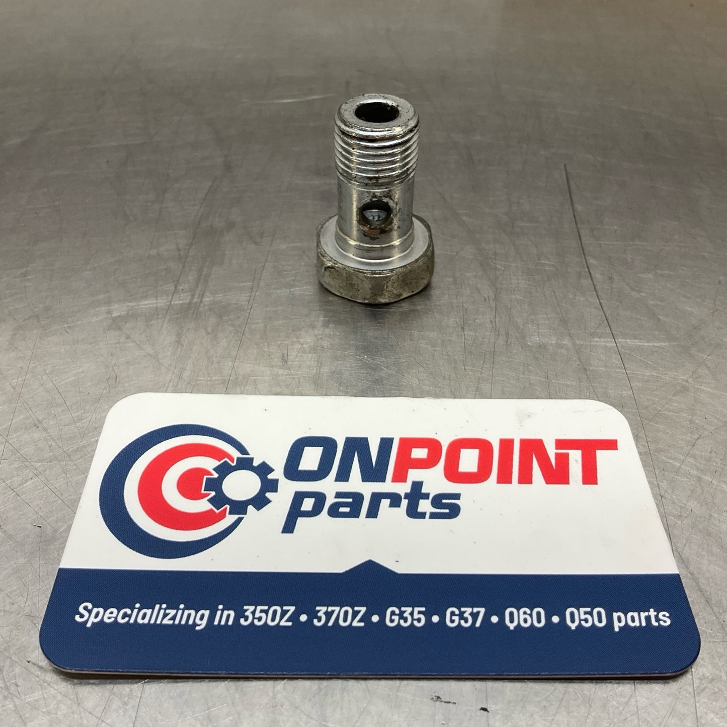 07-15 G35 G37 Q60 Coupe Power Steering Pump Banjo Bolt 161900011 Oem 12Bd4Gi - On Point Parts Inc