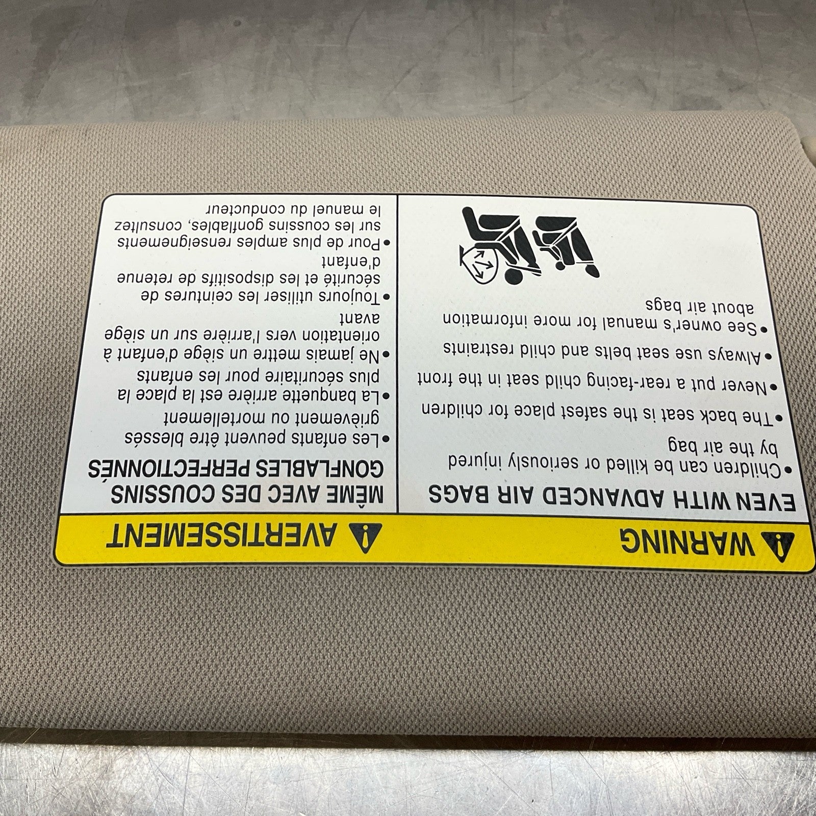 13-15 G37 Q60 Coupe Passenger Sun Visor 964003LZ0A Oem 12Bd4Ge - On Point Parts Inc