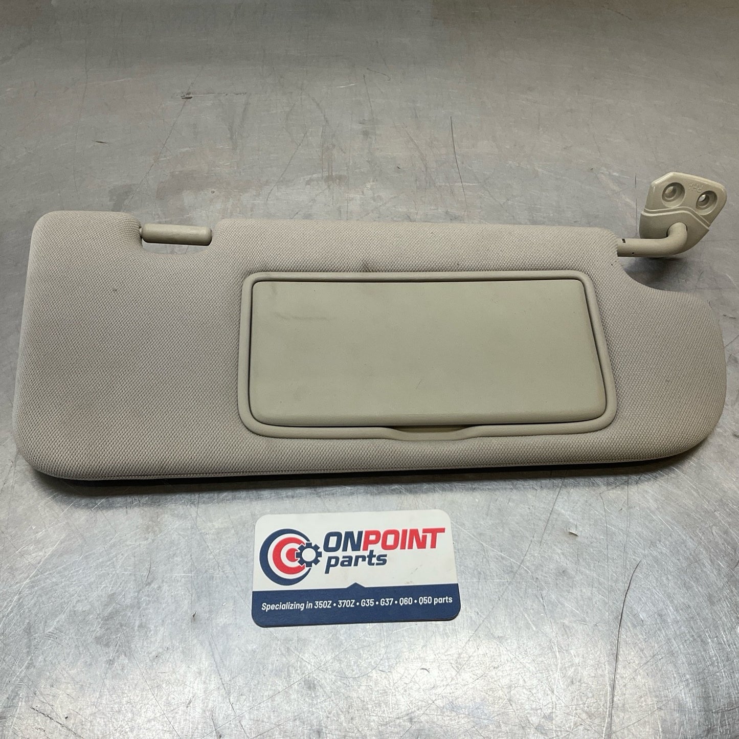 13-15 G37 Q60 Coupe Passenger Sun Visor 964003LZ0A Oem 12Bd4Ge - On Point Parts Inc