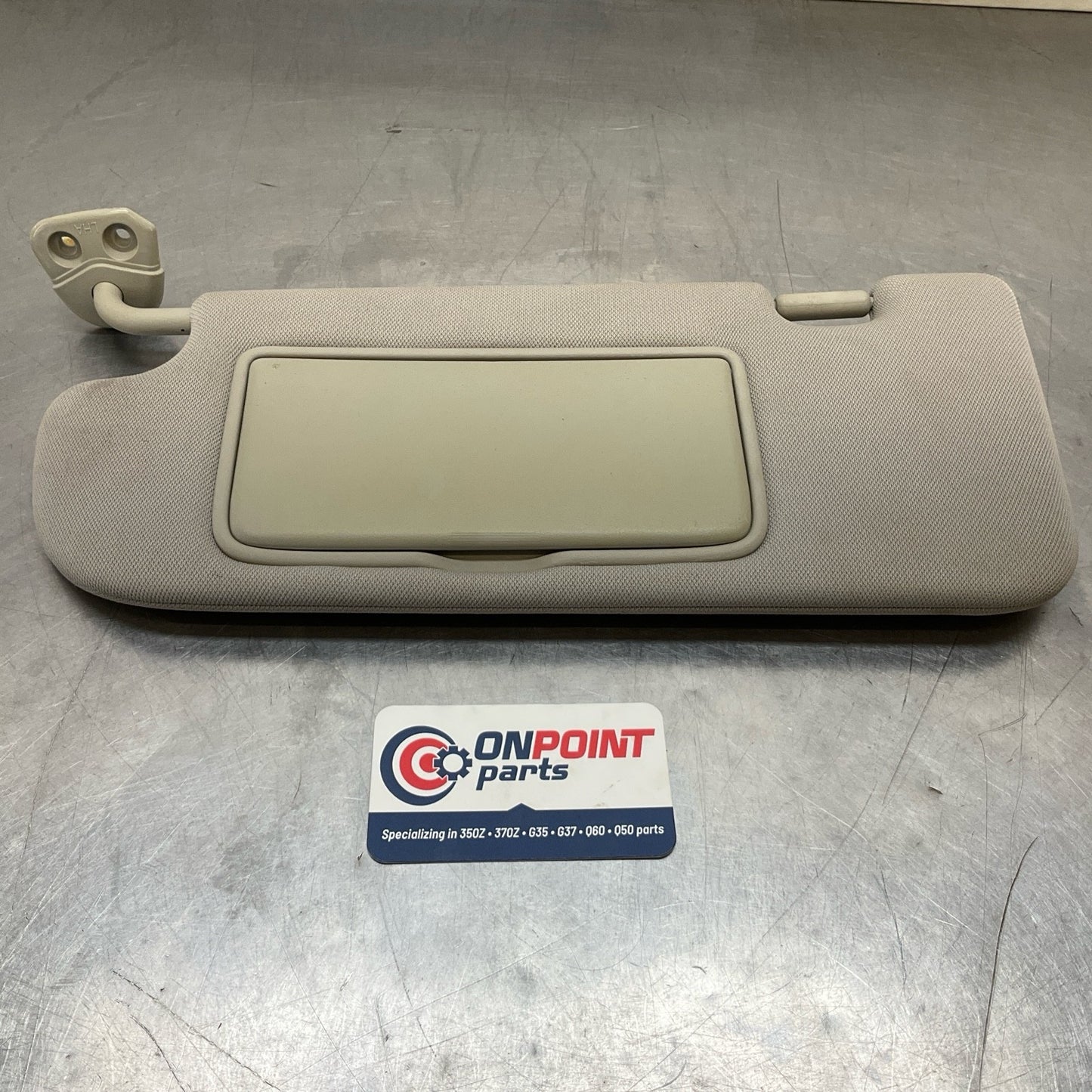 13-15 G37 Q60 Coupe Driver Sun Visor 964013LZ0A Oem 12Bd4Ga - On Point Parts Inc
