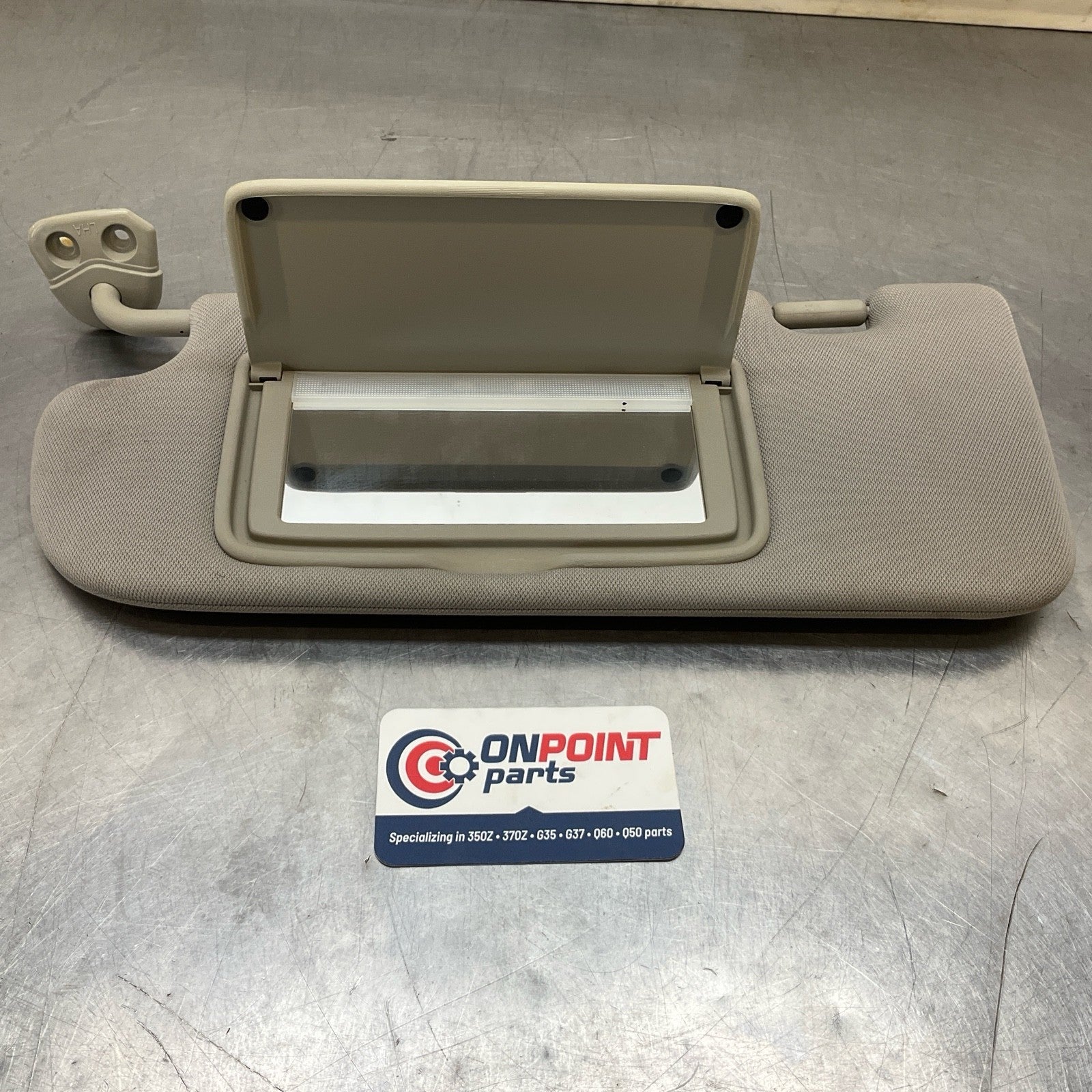 13-15 G37 Q60 Coupe Driver Sun Visor 964013LZ0A Oem 12Bd4Ga - On Point Parts Inc