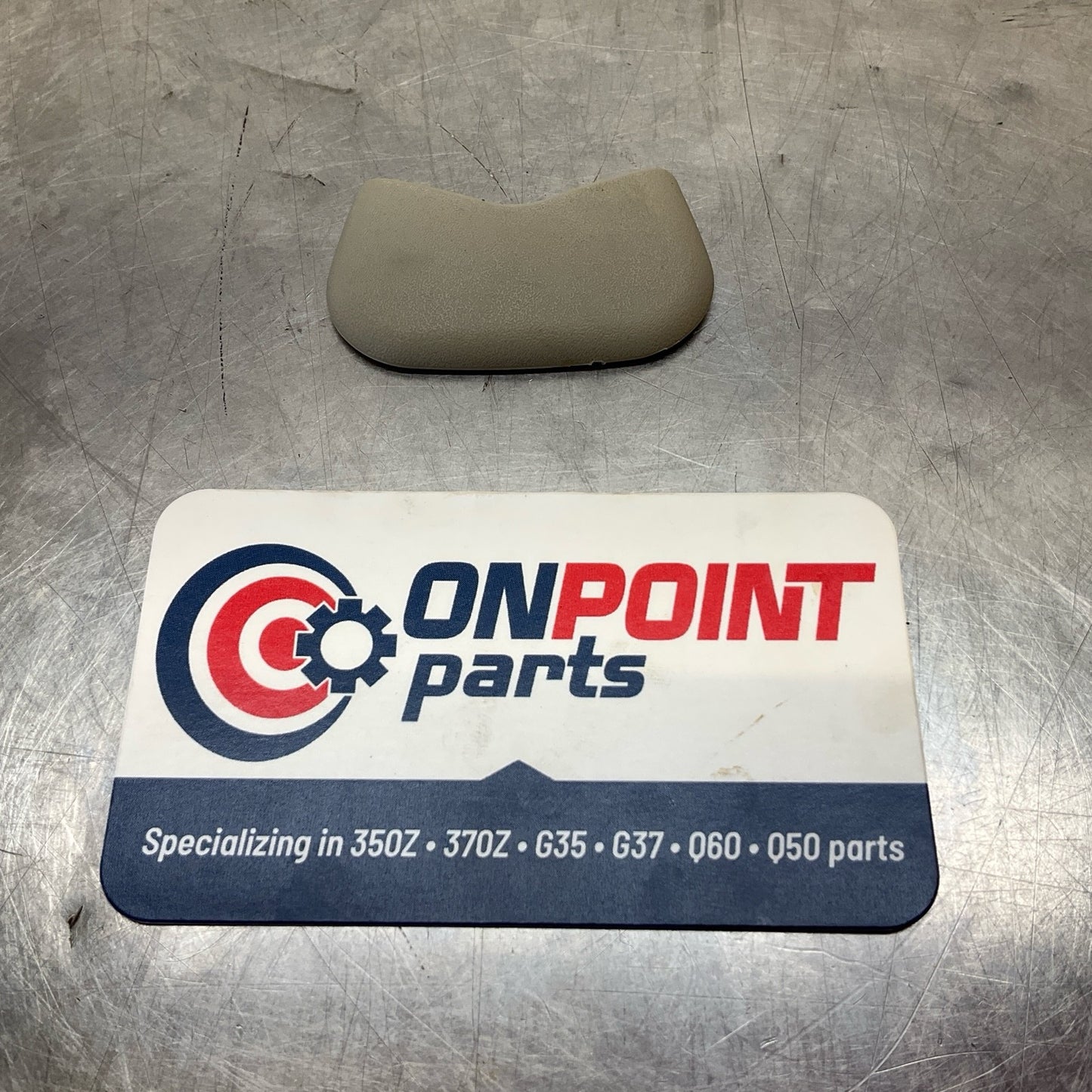 13-15 G37 Q60 Coupe Sun Visor Mount Caps 964203WJ0A Oem 12Bd4Gc - On Point Parts Inc