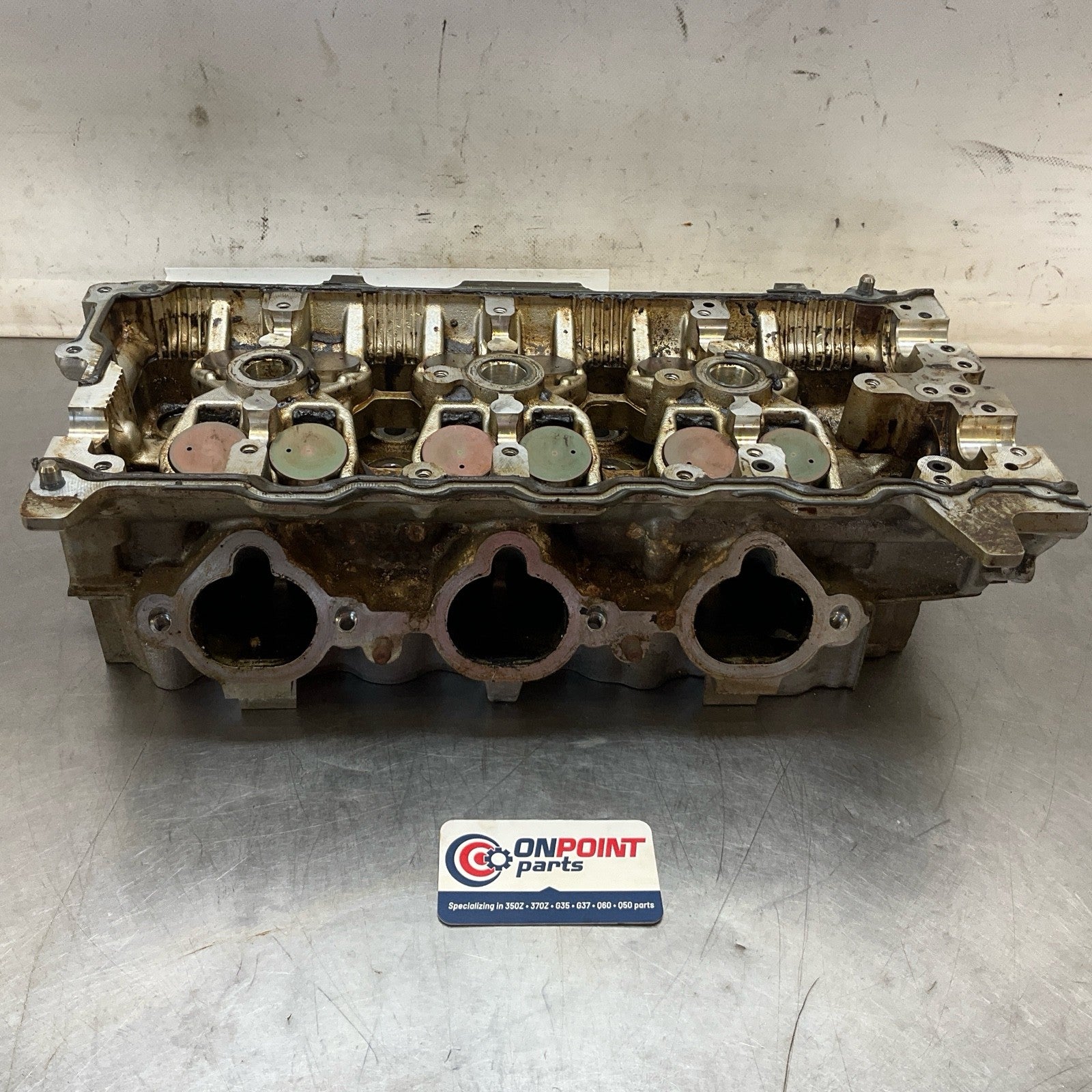 08-15 G35 G37 Q50 Q60 09-20 370Z Passenger Vq37Vhr Cylinder Head Oem 12Bd4G0 - On Point Parts Inc