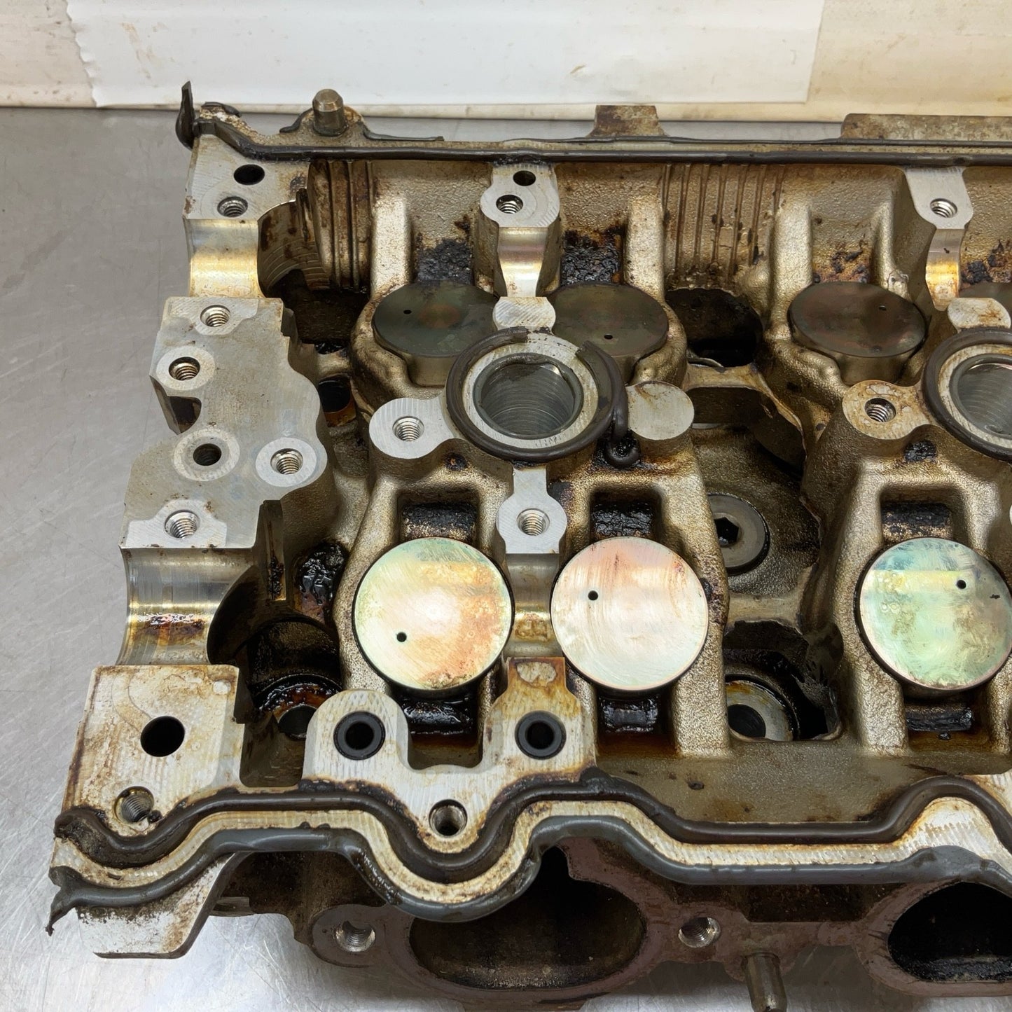 08-15 G35 G37 Q50 Q60 09-20 370Z Driver Vq37Vhr Cylinder Head Oem 12Bd4G0 - On Point Parts Inc