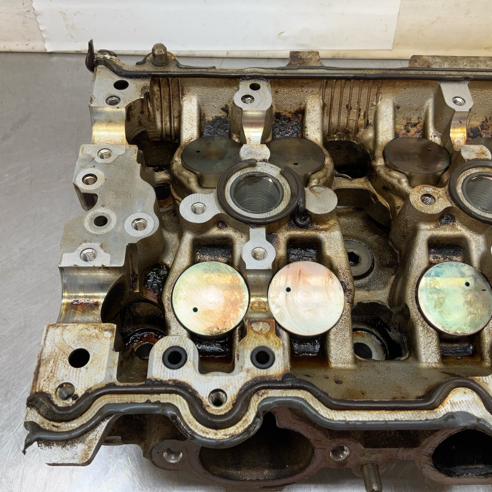 08-15 G35 G37 Q50 Q60 09-20 370Z Driver Vq37Vhr Cylinder Head Oem 12Bd4G0 - On Point Parts Inc