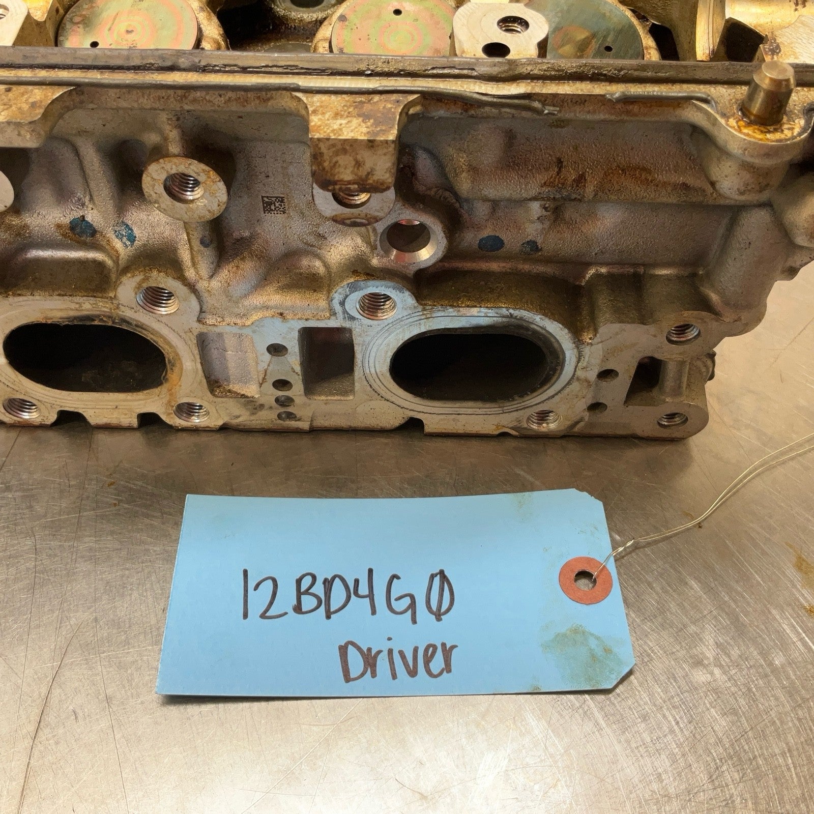 08-15 G35 G37 Q50 Q60 09-20 370Z Driver Vq37Vhr Cylinder Head Oem 12Bd4G0 - On Point Parts Inc