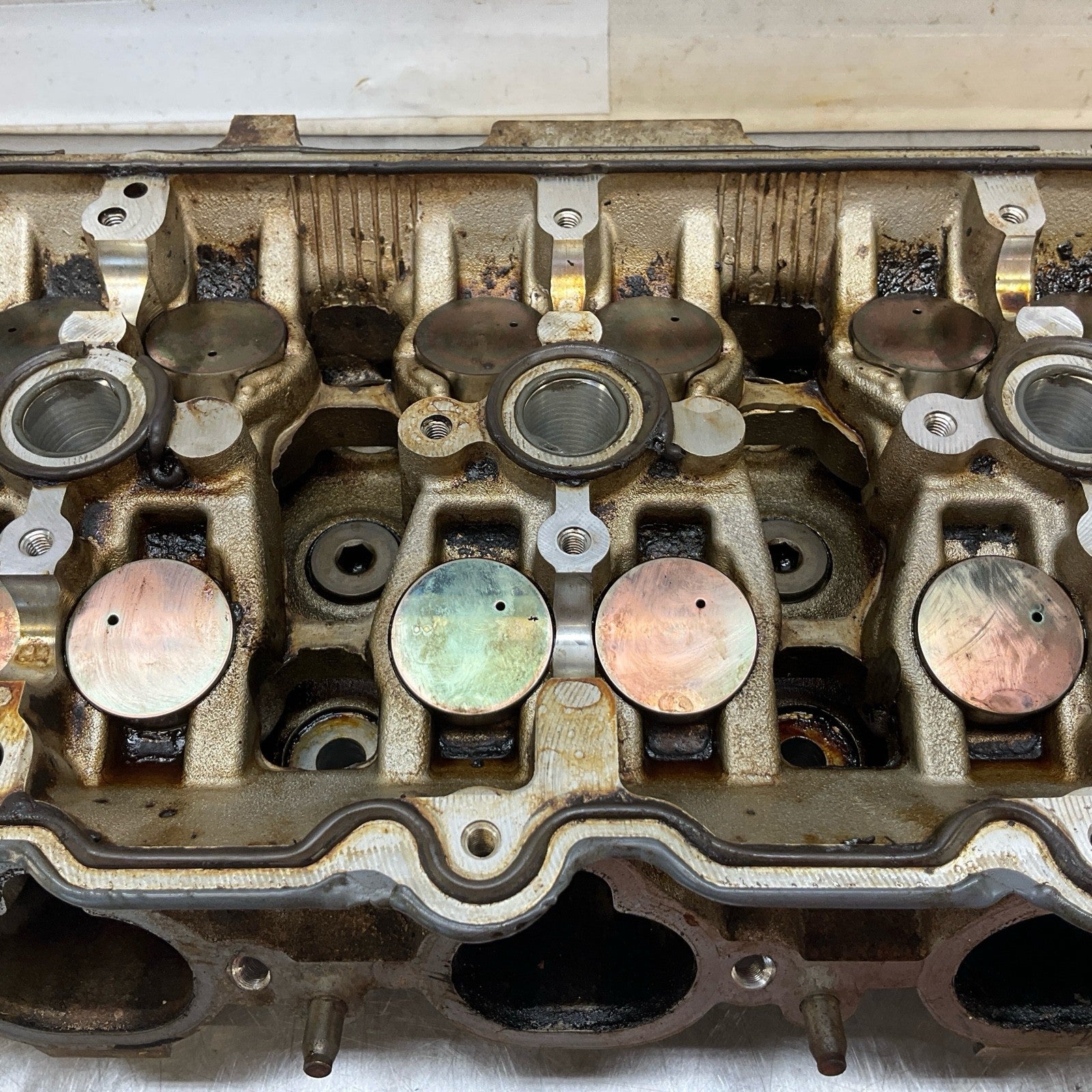 08-15 G35 G37 Q50 Q60 09-20 370Z Driver Vq37Vhr Cylinder Head Oem 12Bd4G0 - On Point Parts Inc