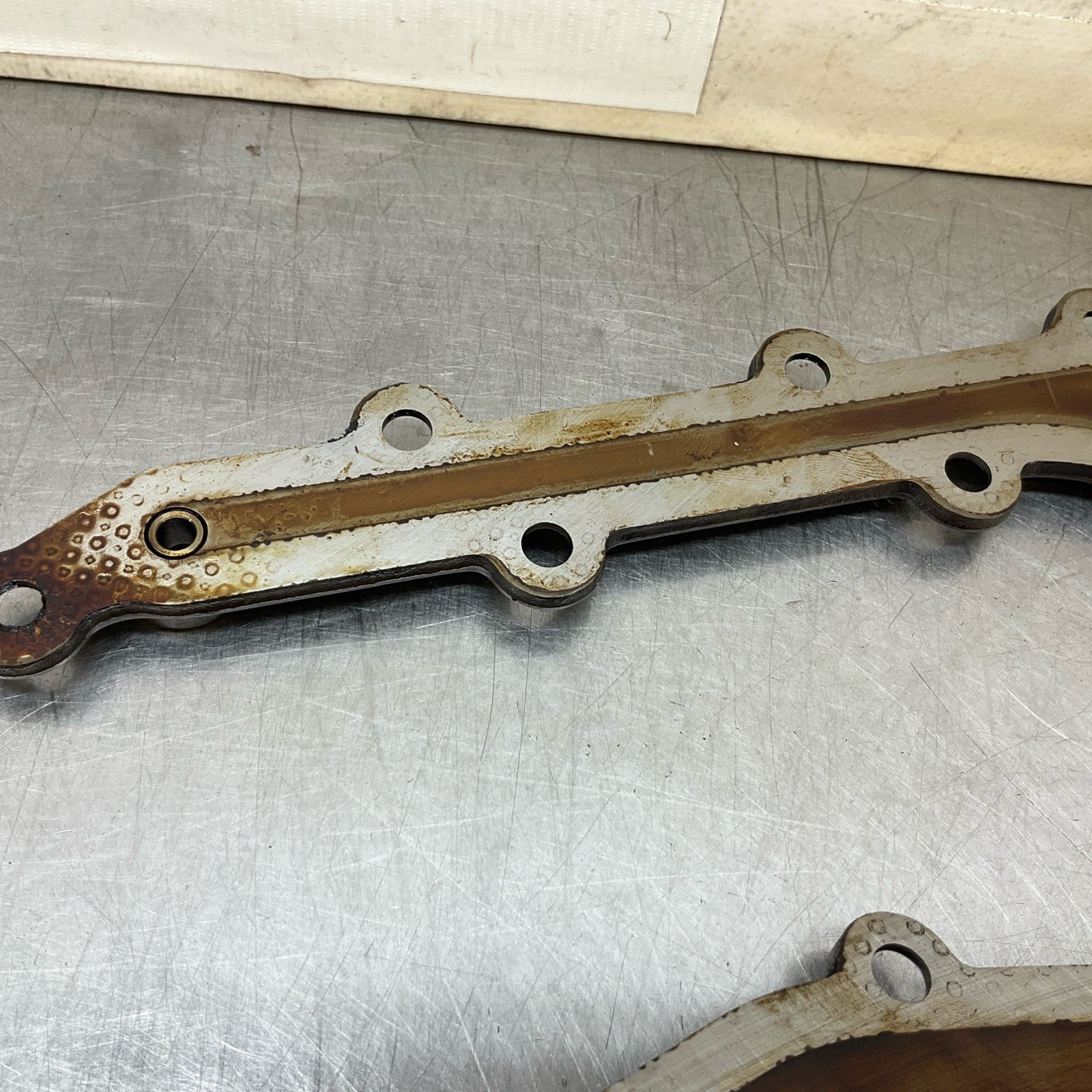 08-15 G35 G37 Q50 Q60 09-20 370Z Rear Timing Oil Galley Cover Oem 12Bd4G0 - On Point Parts Inc