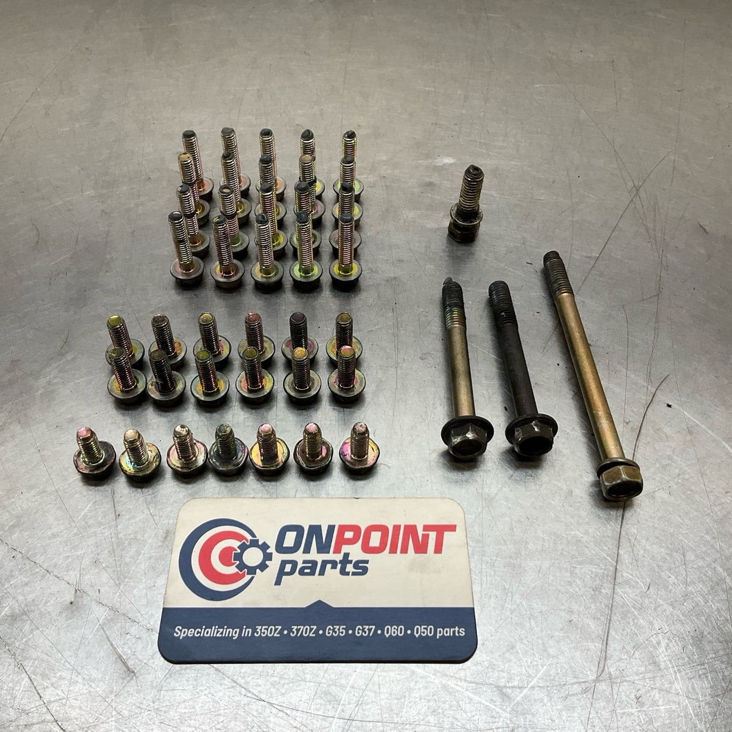 03-06 350Z G35 Front Vq35De Timing Cover Hardware Oem Kyf - On Point Parts Inc