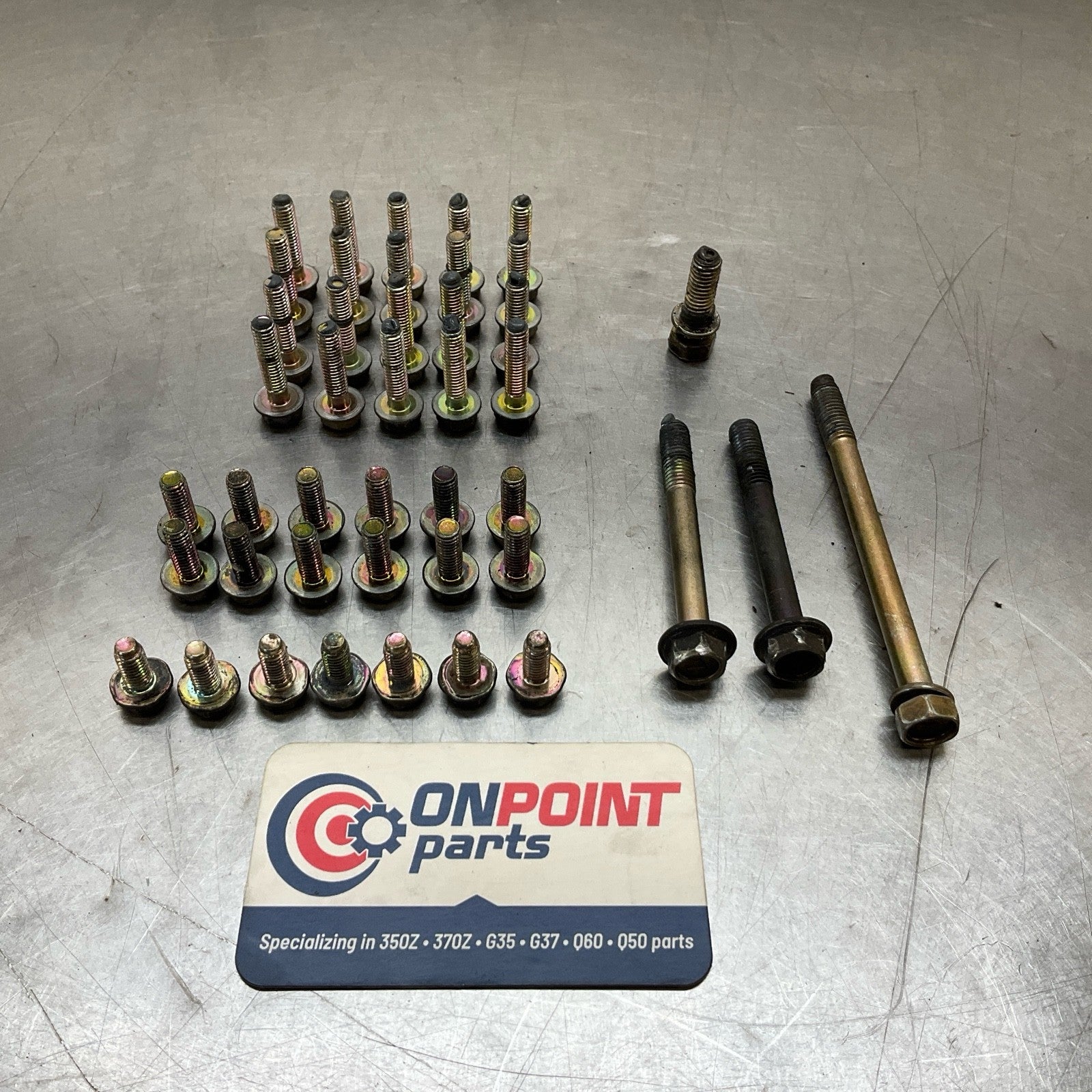 03-06 350Z G35 Front Vq35De Timing Cover Hardware Oem Kyf - On Point Parts Inc