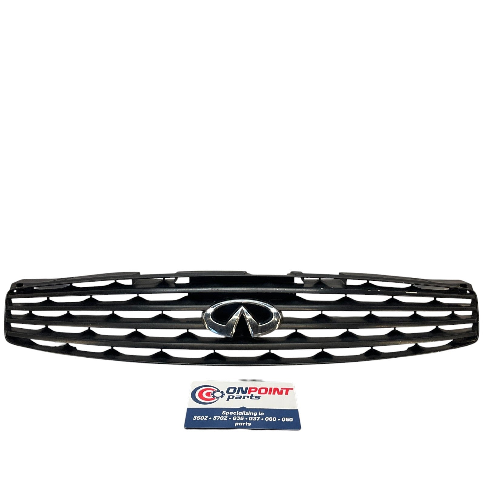 03-07 G35 Front Coupe Grille With Emblem 62070Am800 Oem K1F - On Point Parts Inc