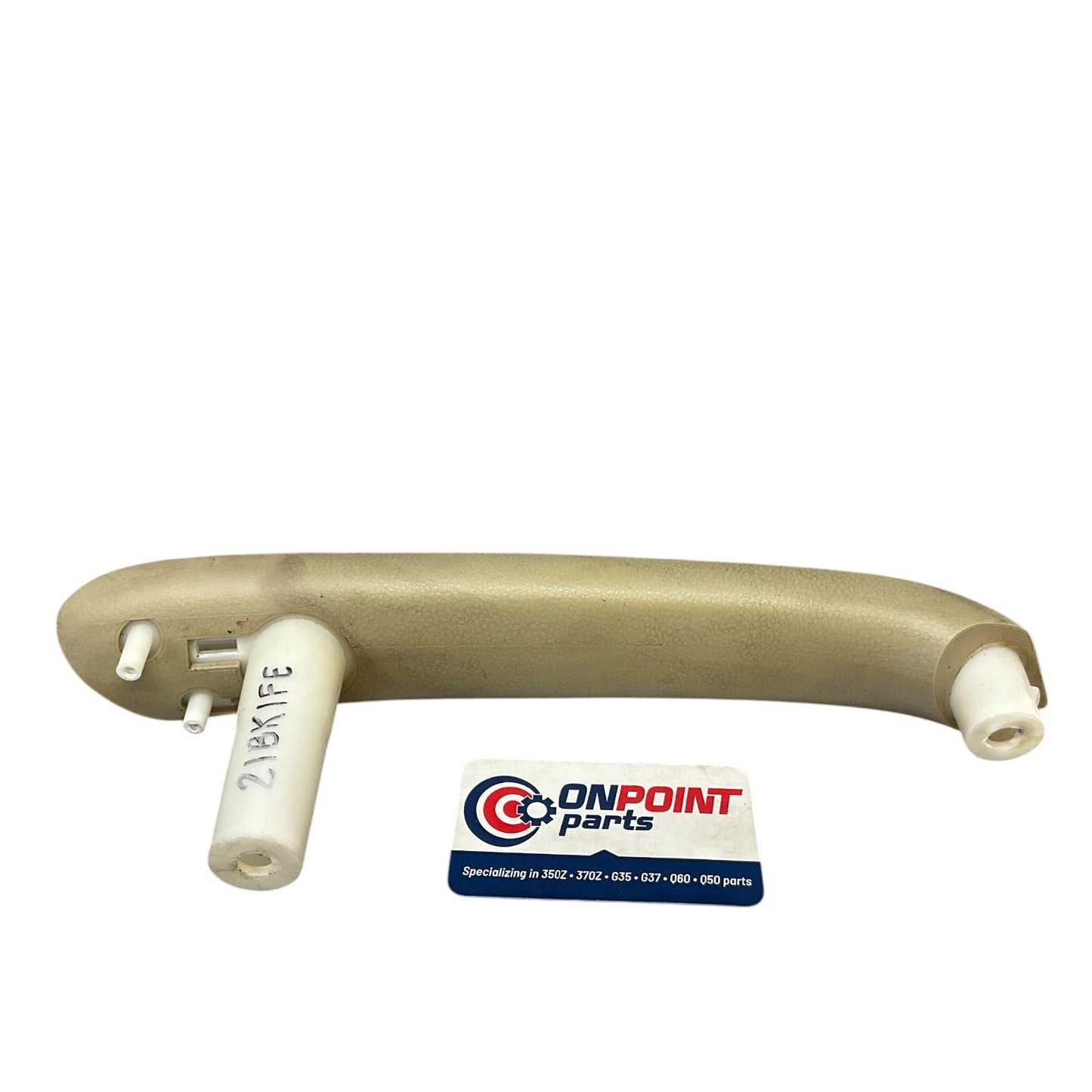 04-07 G35 Coupe Passenger Door Panel Grab Handle 80401Am800 Oem K1F - On Point Parts Inc