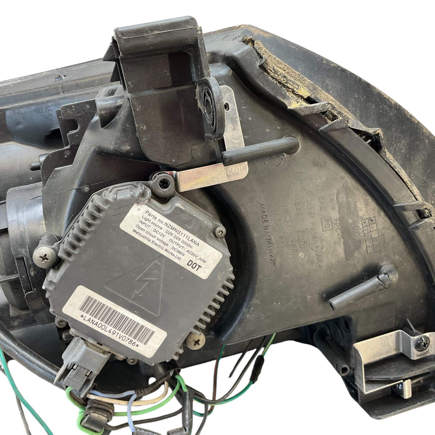 03-05 G35 Passenger Coupe Xenon Hid Headlight Assembly Ds632-B1Wp0-D2R2V  K1F - On Point Parts Inc