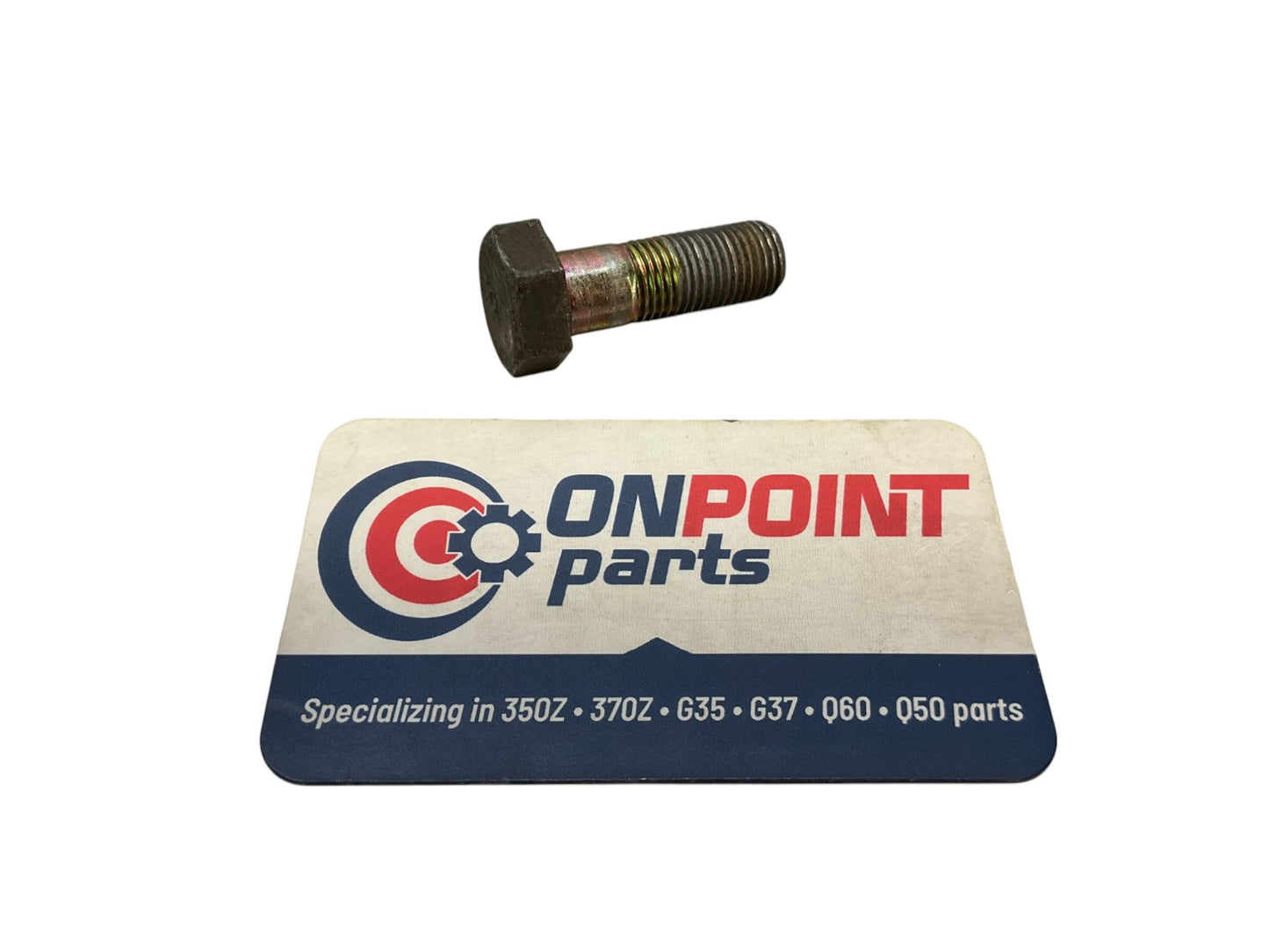03-19 G35 G37 Q50 Q60 350Z 370Z Rear Brake Caliper Mount Bolt 080442351A Oem K1F - On Point Parts Inc