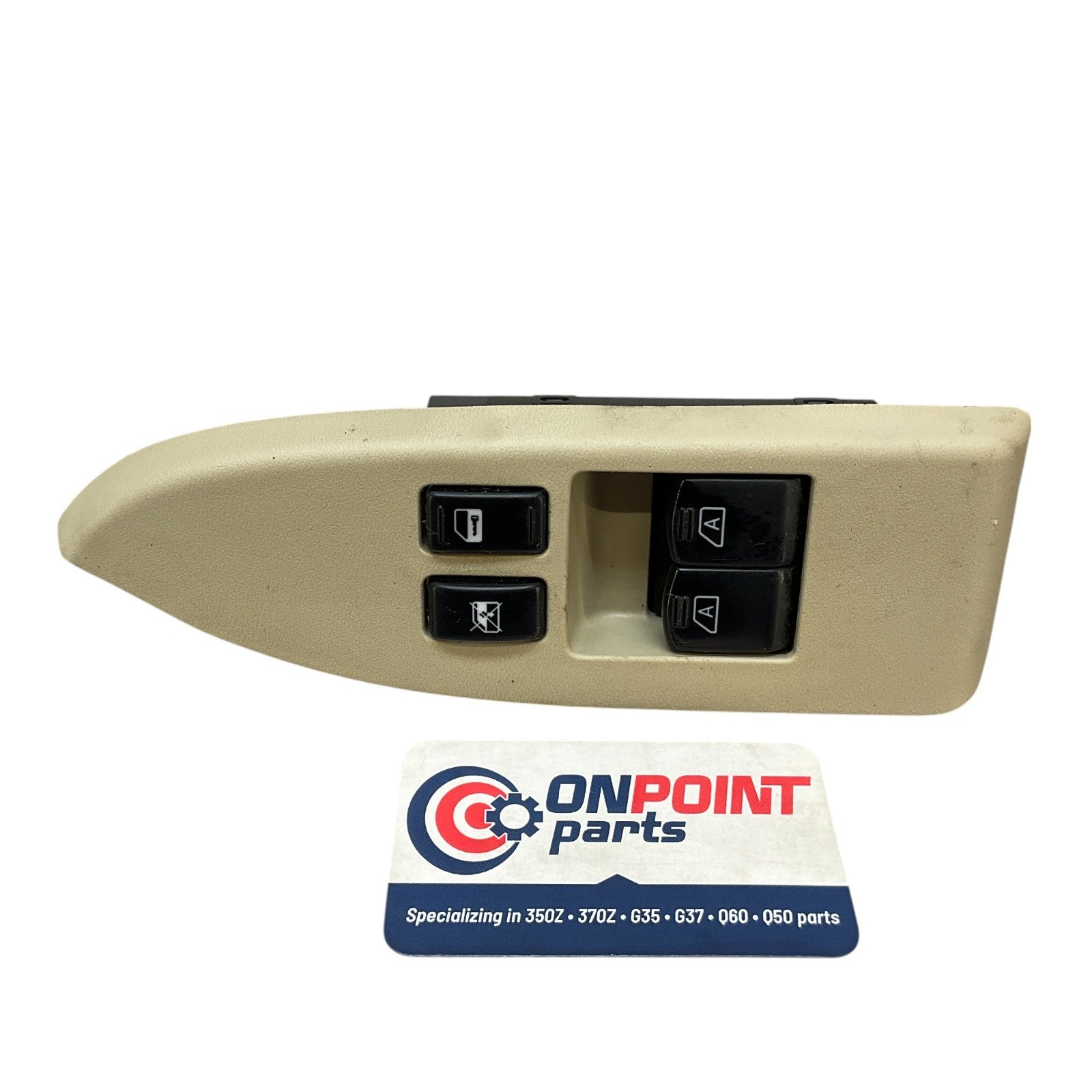 03-06 G35 Coupe 350Z Driver Master Door Window Lock Switch 25401Cd010 Oem K1F - On Point Parts Inc