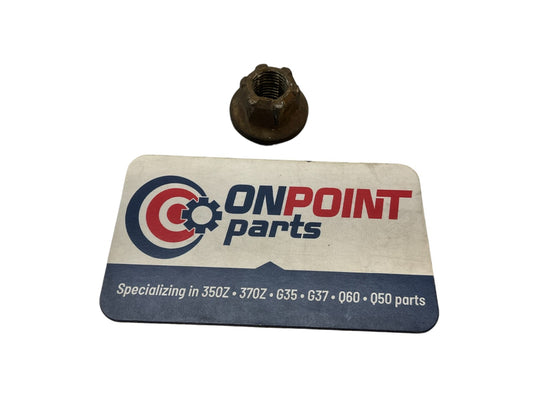 03-20 G35 G37 Q50 Q60 350Z 370Z Rear Suspension Nut 55269Ag00E Oem K1F - On Point Parts Inc