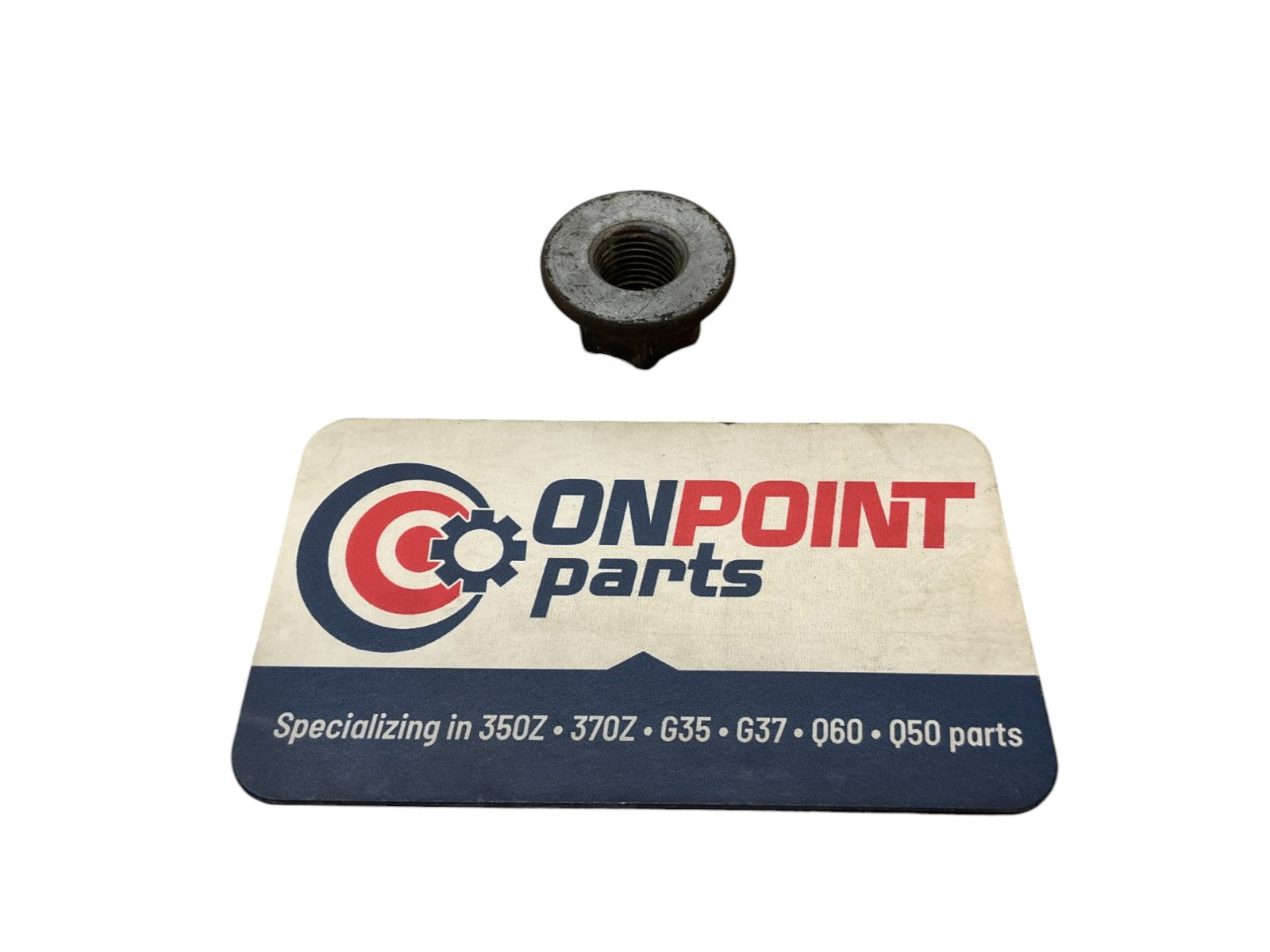 03-20 G35 G37 Q50 Q60 350Z 370Z Rear Suspension Nut 55269Ag00E Oem K1F - On Point Parts Inc