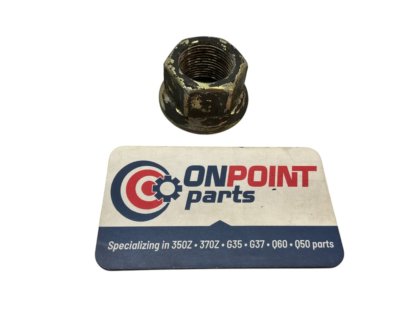 03-19 G35 G37 Q50 Q60 03-10 350Z 370Z Axle To Bearing Nut 402622Y000 Oem K1F - On Point Parts Inc