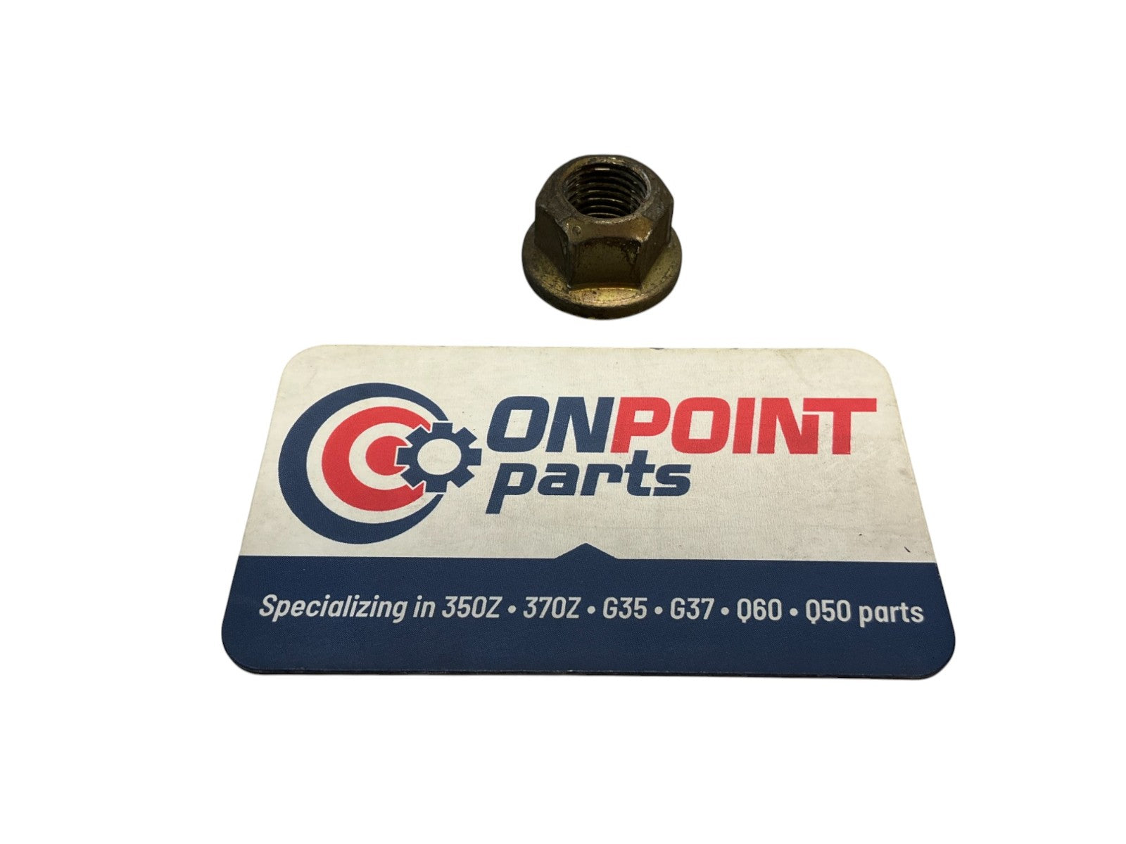 03-07 G35 03-08 350Z Front Stay Brace Mount Nut 0122300331 Oem K1F - On Point Parts Inc