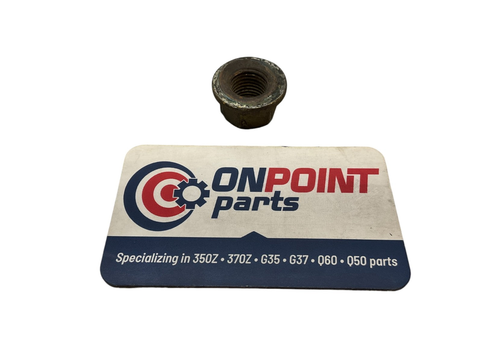 03-07 G35 03-08 350Z Front Stay Brace Mount Nut 0122300331 Oem K1F - On Point Parts Inc