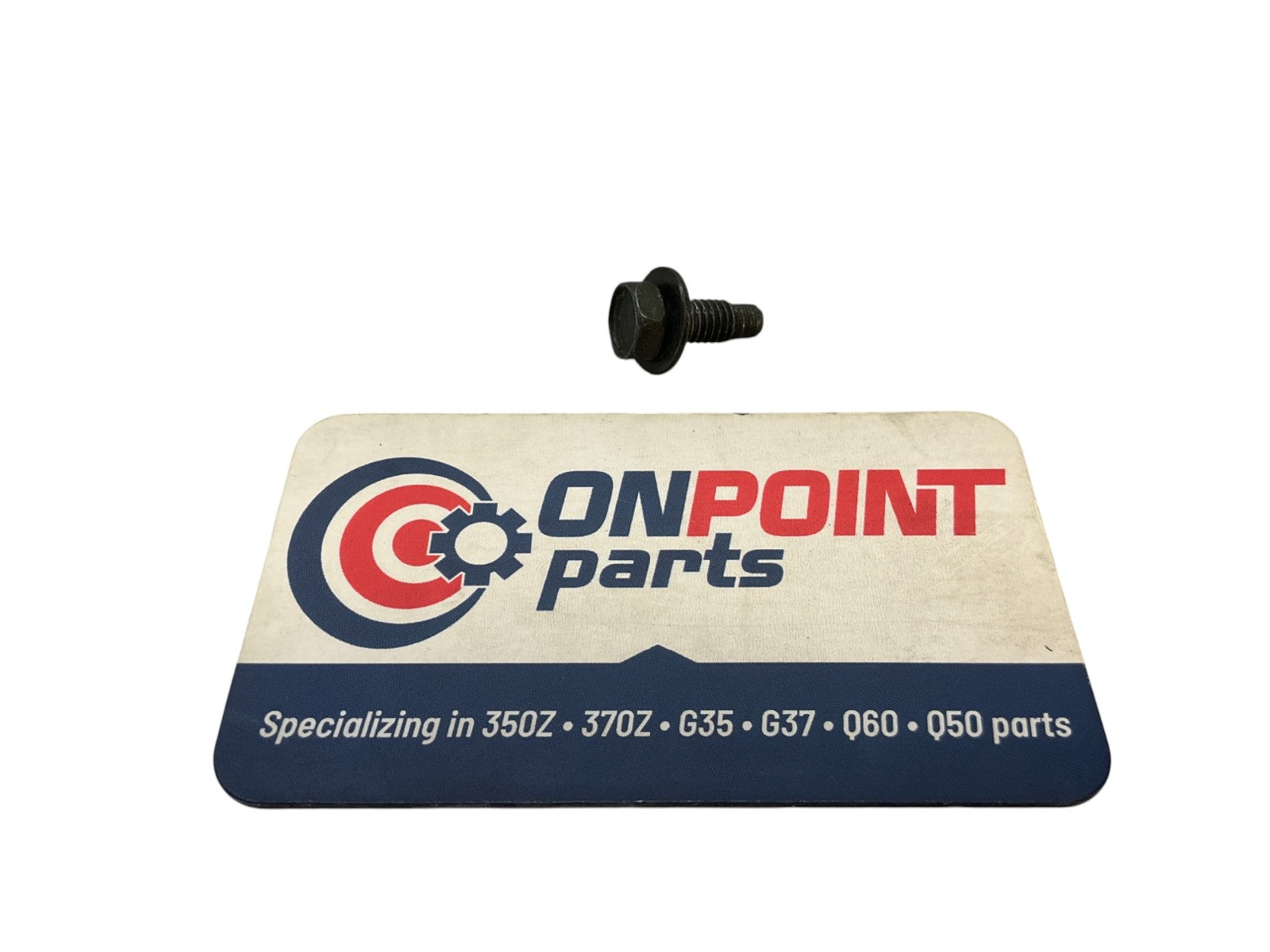 03-07 G35 350Z Catch Stop To Door Shell Bolt 8049840U00 Oem K1F - On Point Parts Inc