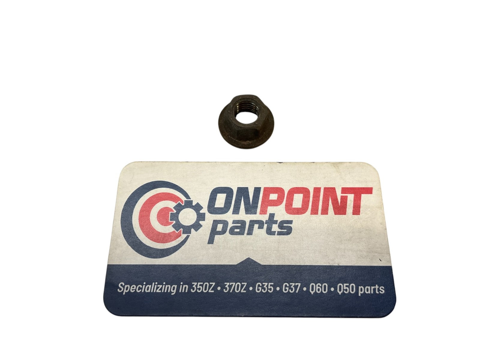 03-07 G35 350Z Rear Coupe Floor Board Frame Brace Nut 089111402G Oem K1F - On Point Parts Inc