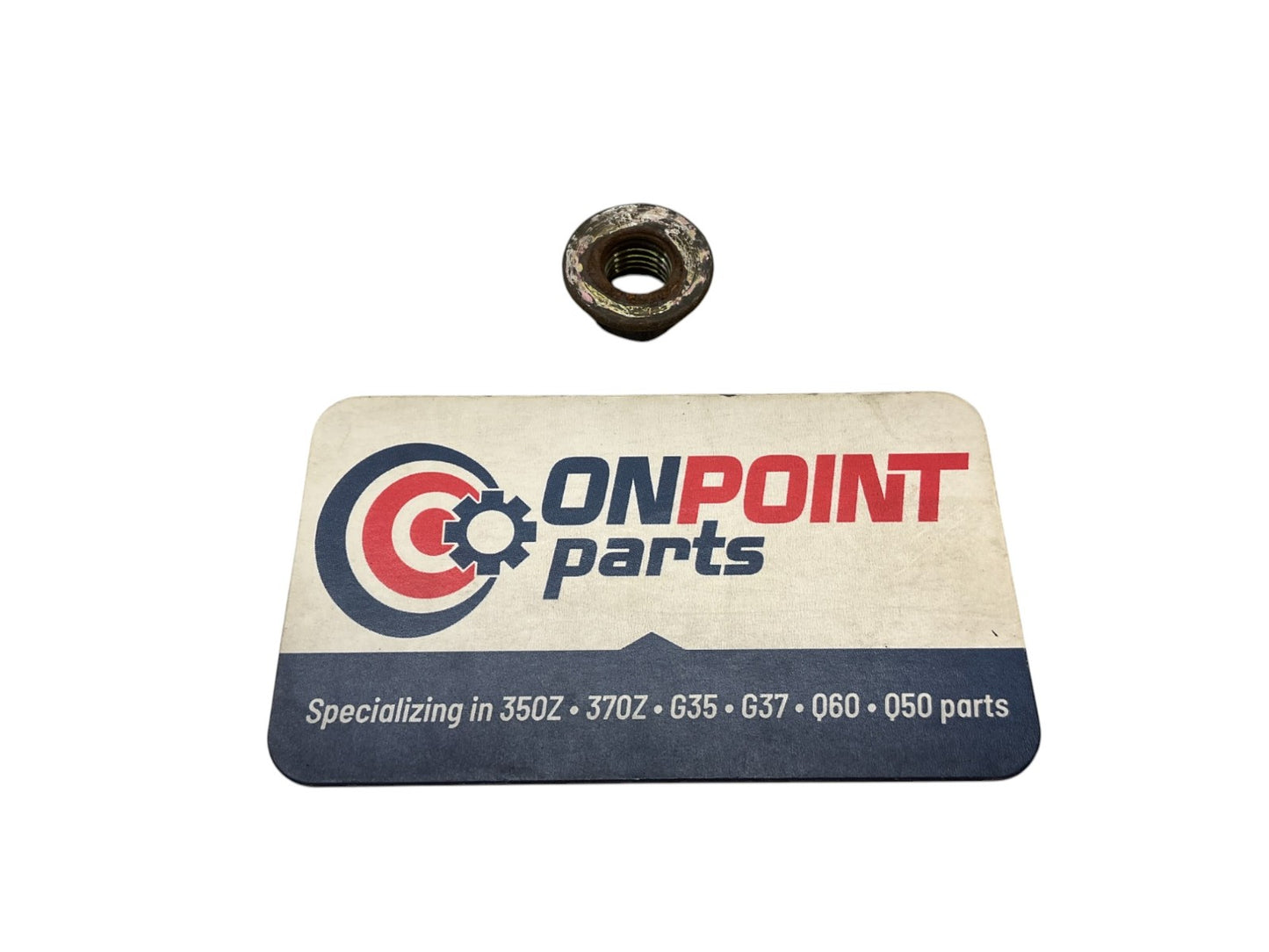 03-07 G35 350Z Rear Coupe Floor Board Frame Brace Nut 089111402G Oem K1F - On Point Parts Inc