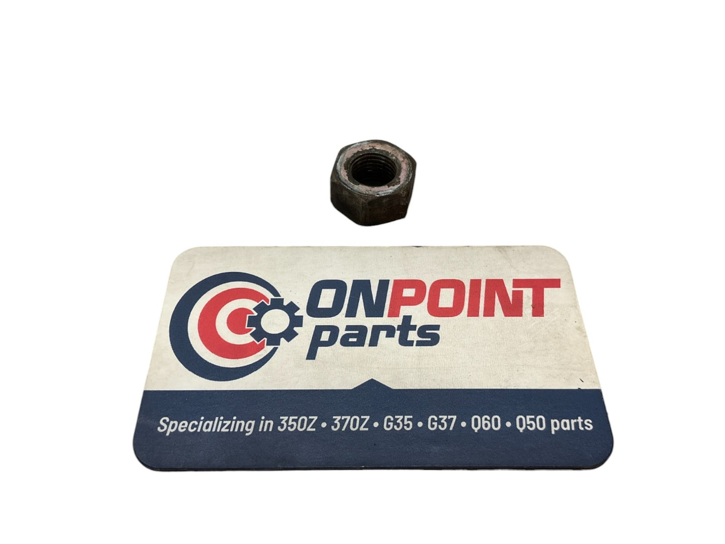03-15 G35 G37 Q60 03-08 350Z Outer Tie Rod Nut 089116421A Oem K1F - On Point Parts Inc
