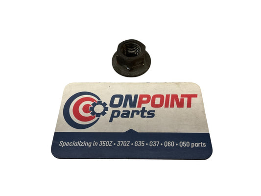 03-07 G35 350Z Front Subframe To Chassis Mount Nut 089183442A Oem K1F - On Point Parts Inc