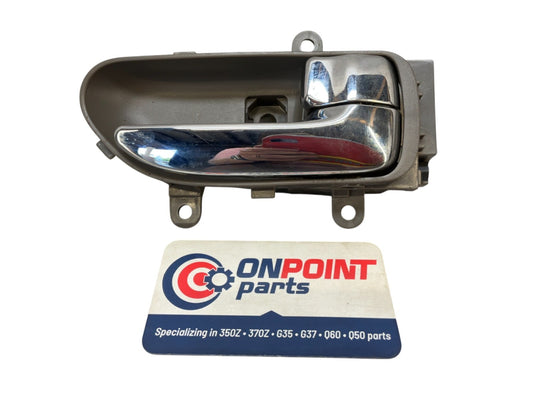 03-07 G35 Coupe Passenger Interior Door Handle Wheat 806707W000 Oem K1F - On Point Parts Inc