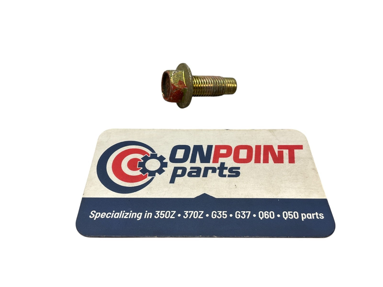 03-07 G35 350Z Rear Subframe Stay Pin Bracket Bolt 0112503581 Oem K1F - On Point Parts Inc