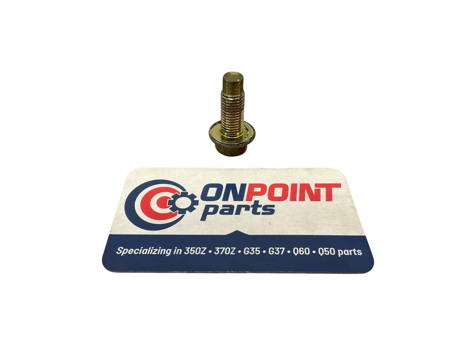 03-07 G35 350Z Rear Subframe Stay Pin Bracket Bolt 0112503581 Oem K1F - On Point Parts Inc