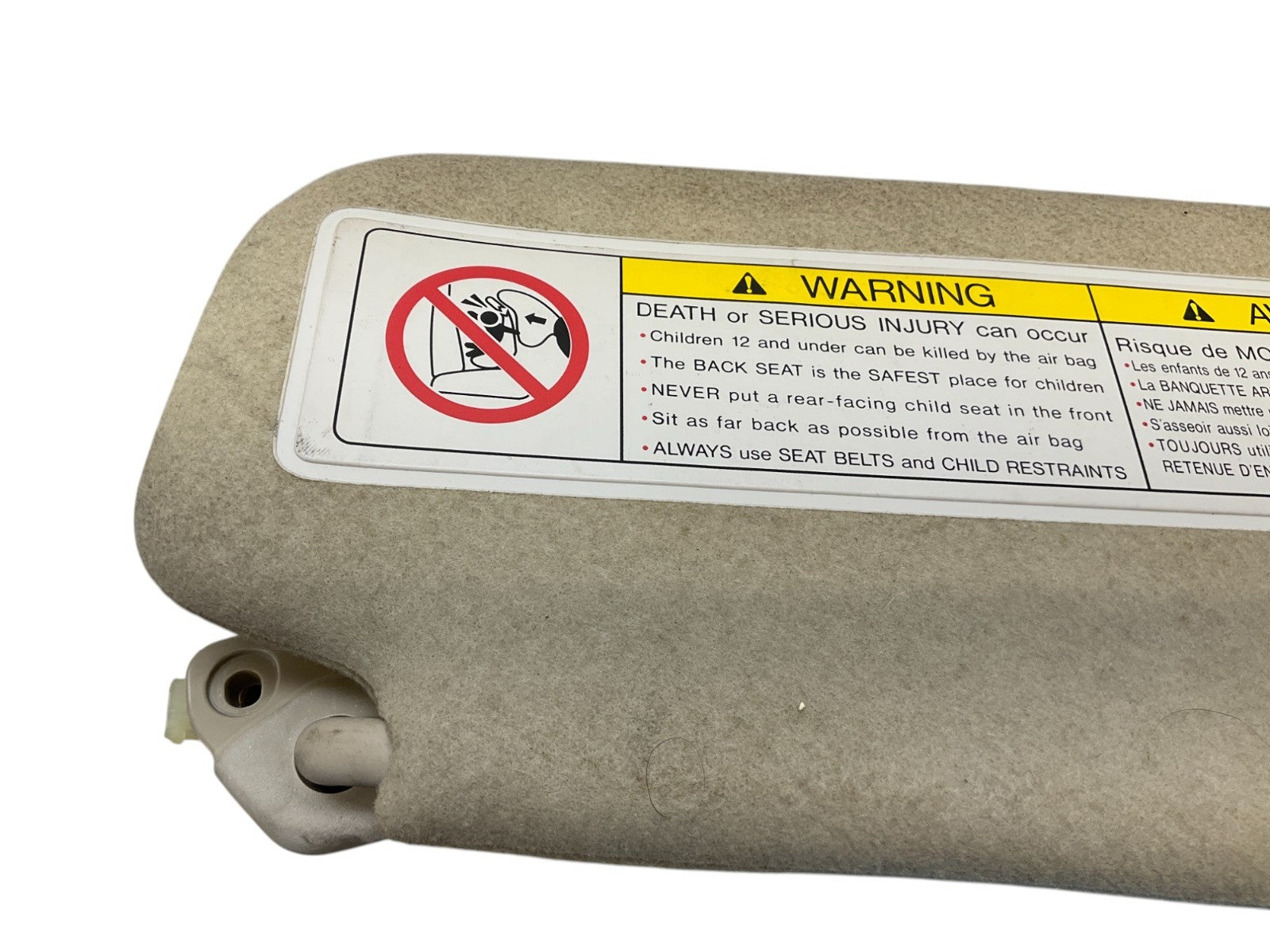 04-05 G35 Coupe Passenger Sun Visor 96400Ac71A Oem K1F - On Point Parts Inc