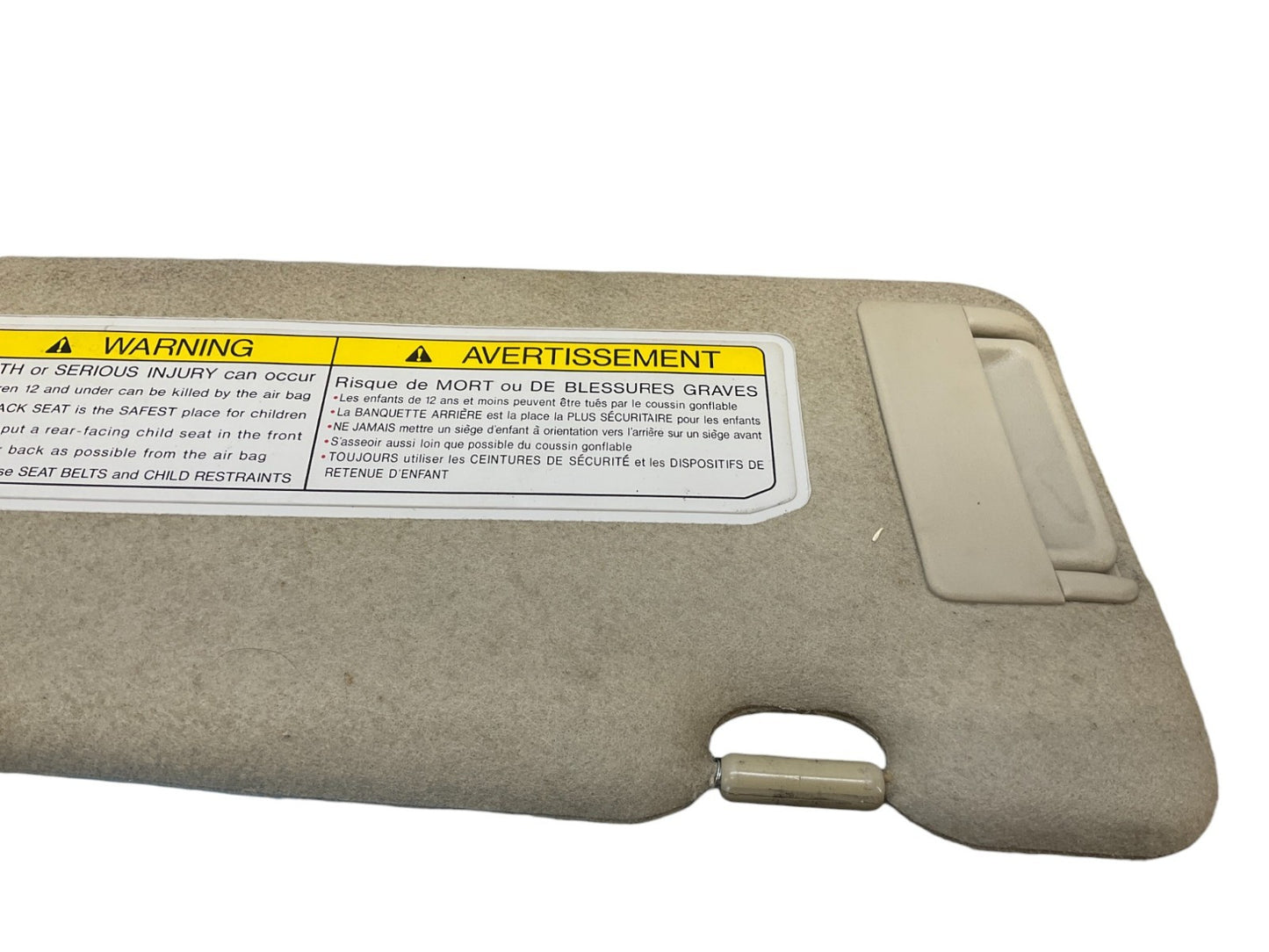 04-05 G35 Coupe Passenger Sun Visor 96400Ac71A Oem K1F - On Point Parts Inc