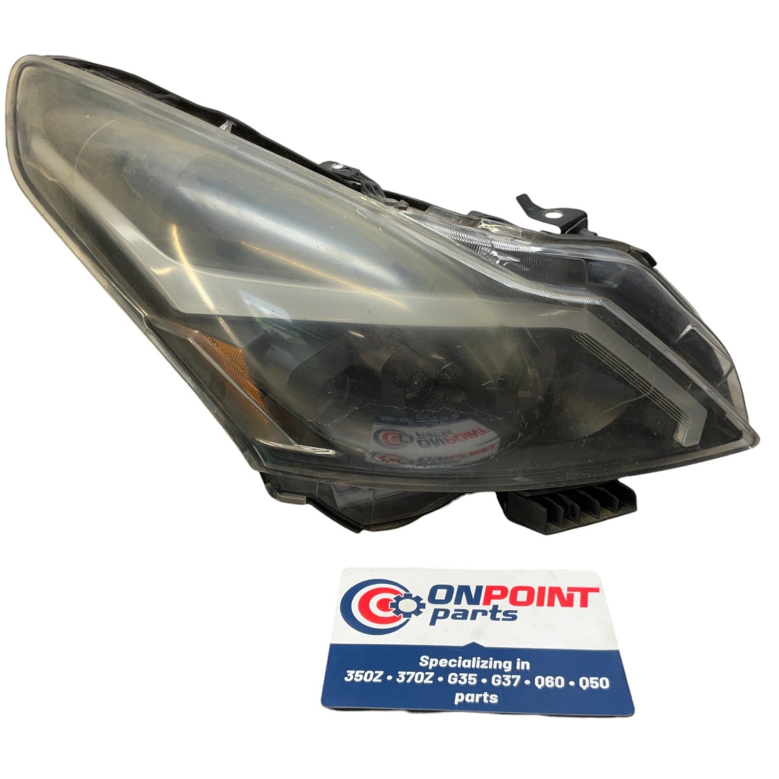 10-13 G37 Front Passenger Sedan Xenon Hid Headlight Assembly  Fjg - On Point Parts Inc