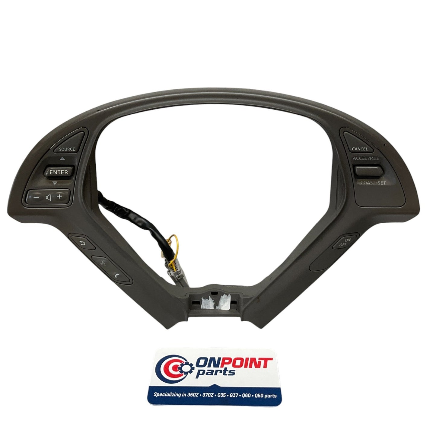 09-15 G37 Q60 Steering Wheel Radio Cruise Controls 48463Jk07E Oem Fjg - On Point Parts Inc