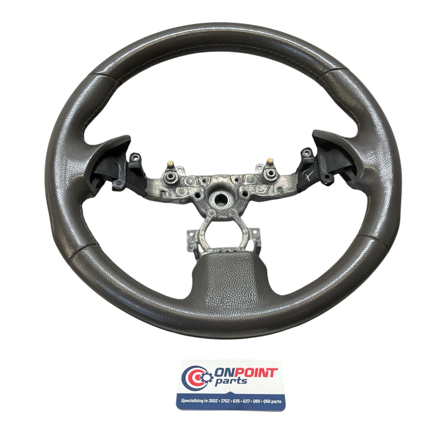 09-15 G37 Q60 Steering Wheel 484301Nm2E Oem Fjg - On Point Parts Inc