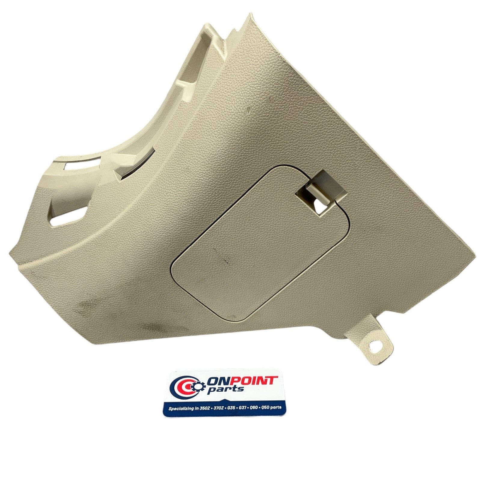 09-15 G37 Q60 Front Driver Lower Kick Fuse Panel Trim 66901Jk65D Oem Fjg - On Point Parts Inc