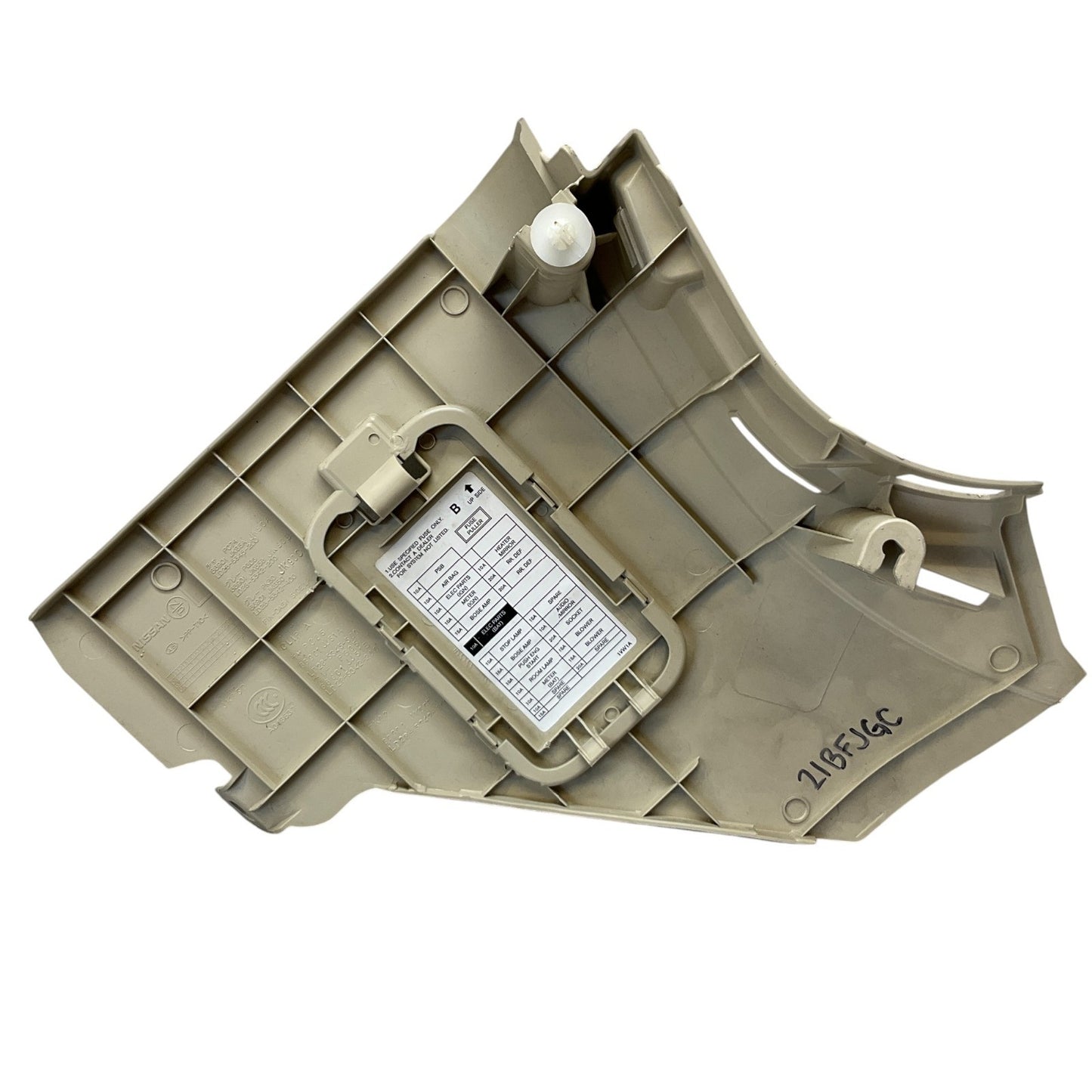 09-15 G37 Q60 Front Driver Lower Kick Fuse Panel Trim 66901Jk65D Oem Fjg - On Point Parts Inc