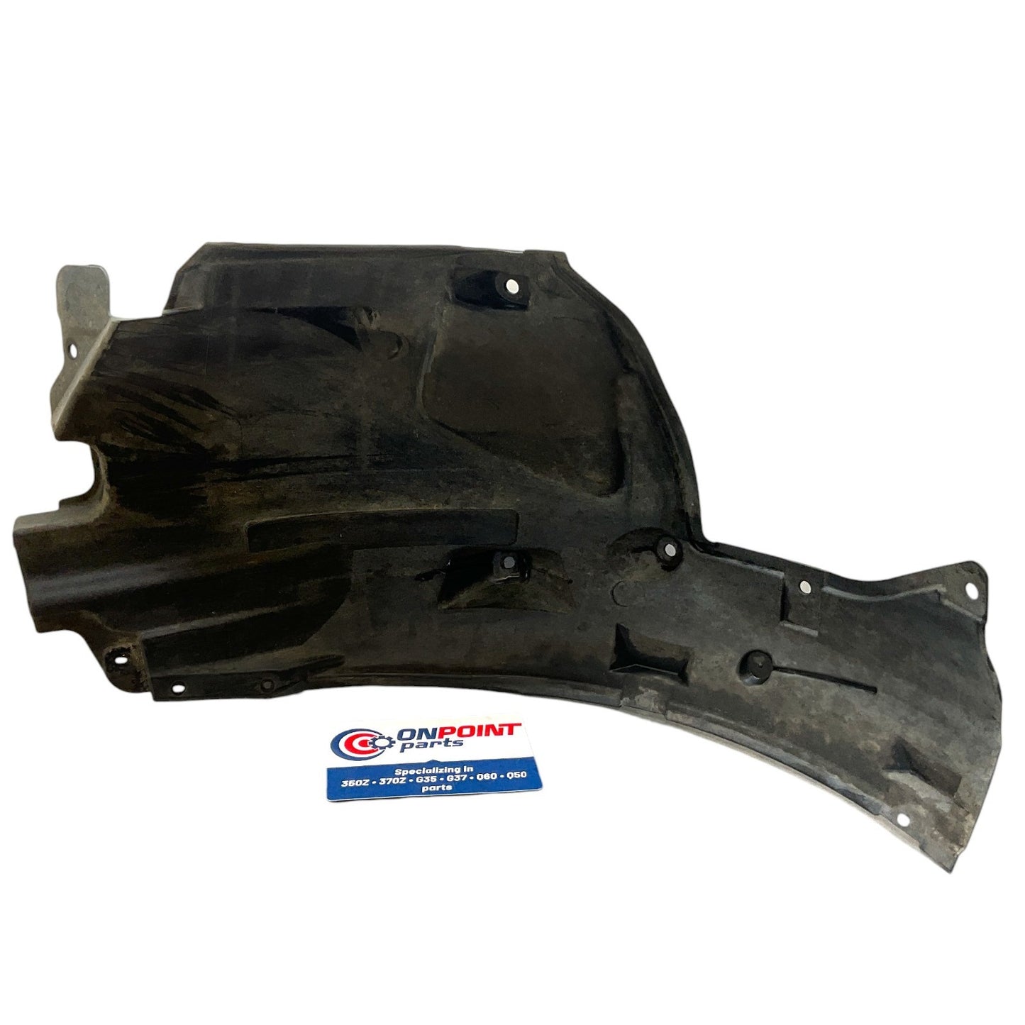 07-13 G35 G37 Sedan Front Driver Fender Liner Splash Guard 63843Jk000 Oem Fjg - On Point Parts Inc