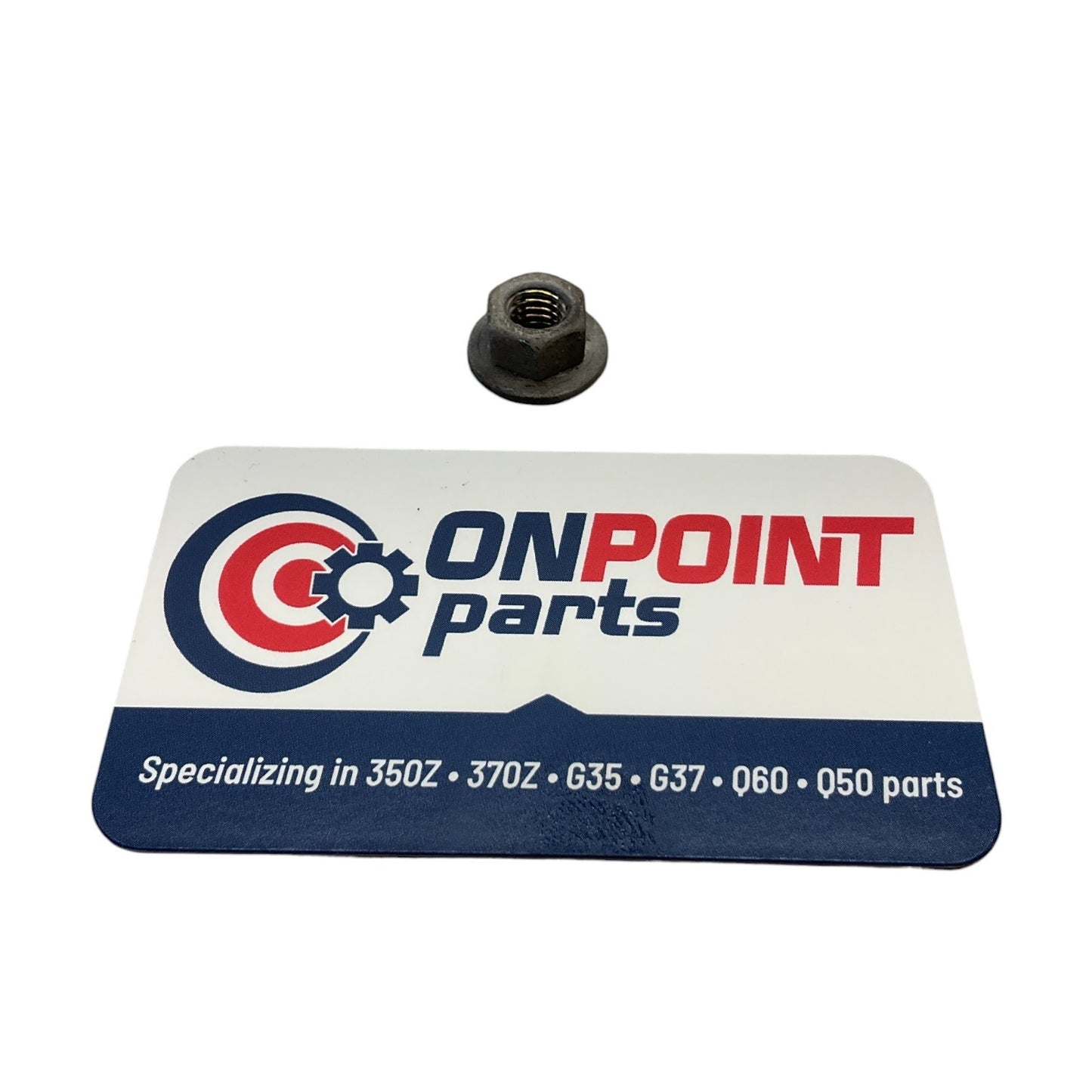 03-19 G35 G37 Q50 Q60 350Z 370Z Hood Hinge Mount Nut 089111081G Oem Fjg - On Point Parts Inc